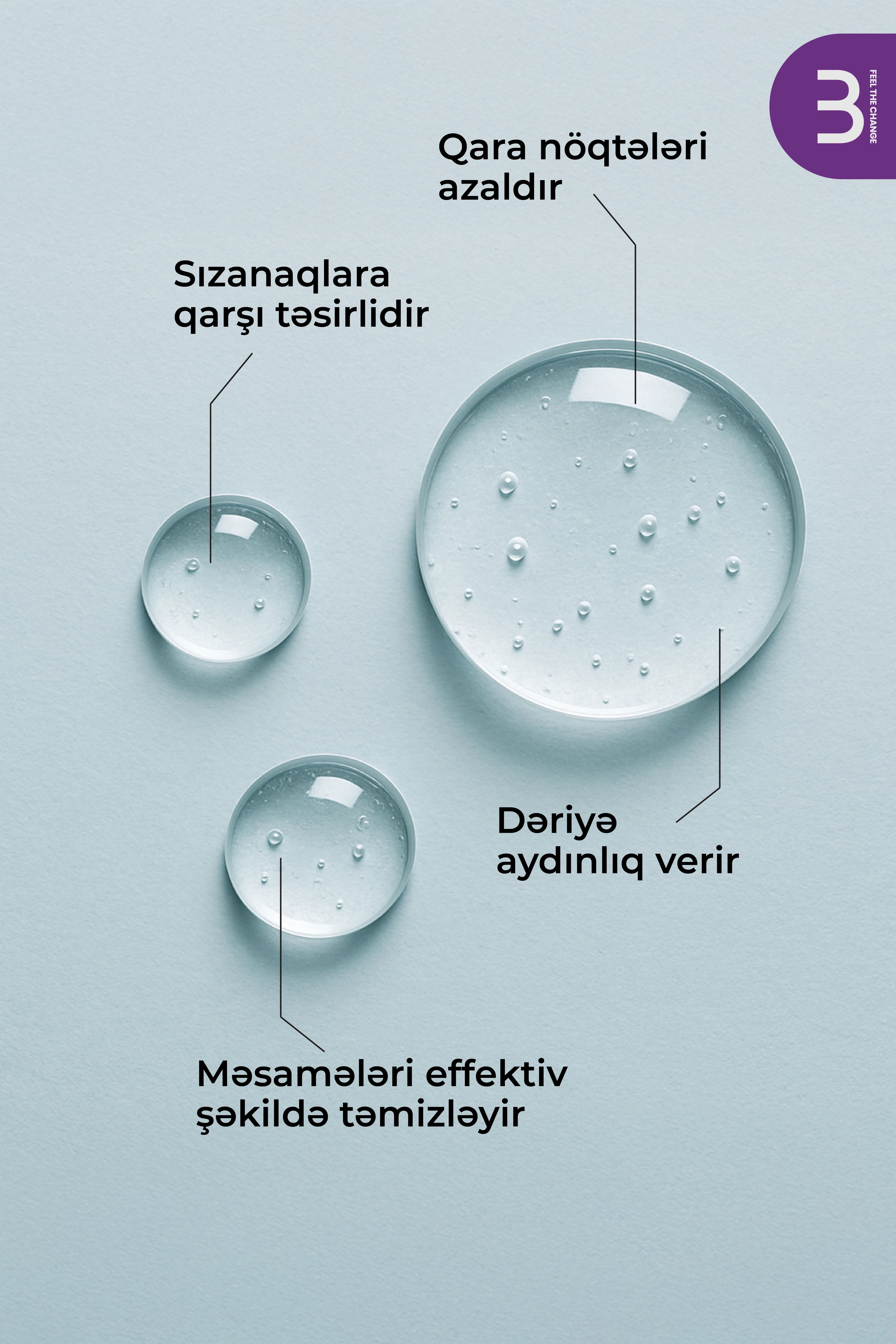 Anti-Ləkə və Anti-Sızanaq Dəri Geli