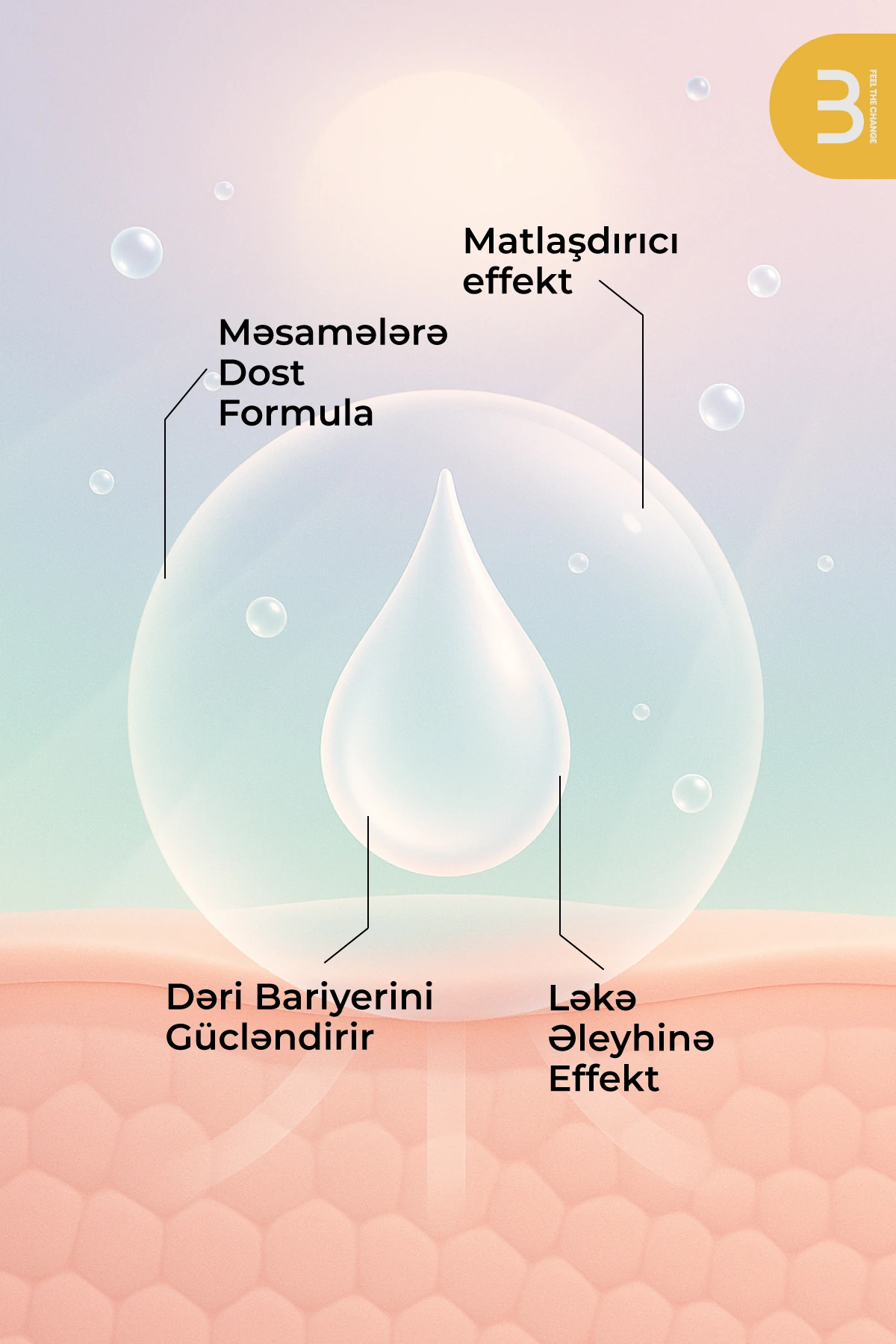 Qarışıq və Yağlı Dəri üçün Günəş Qoruyucu Krem SPF 50+