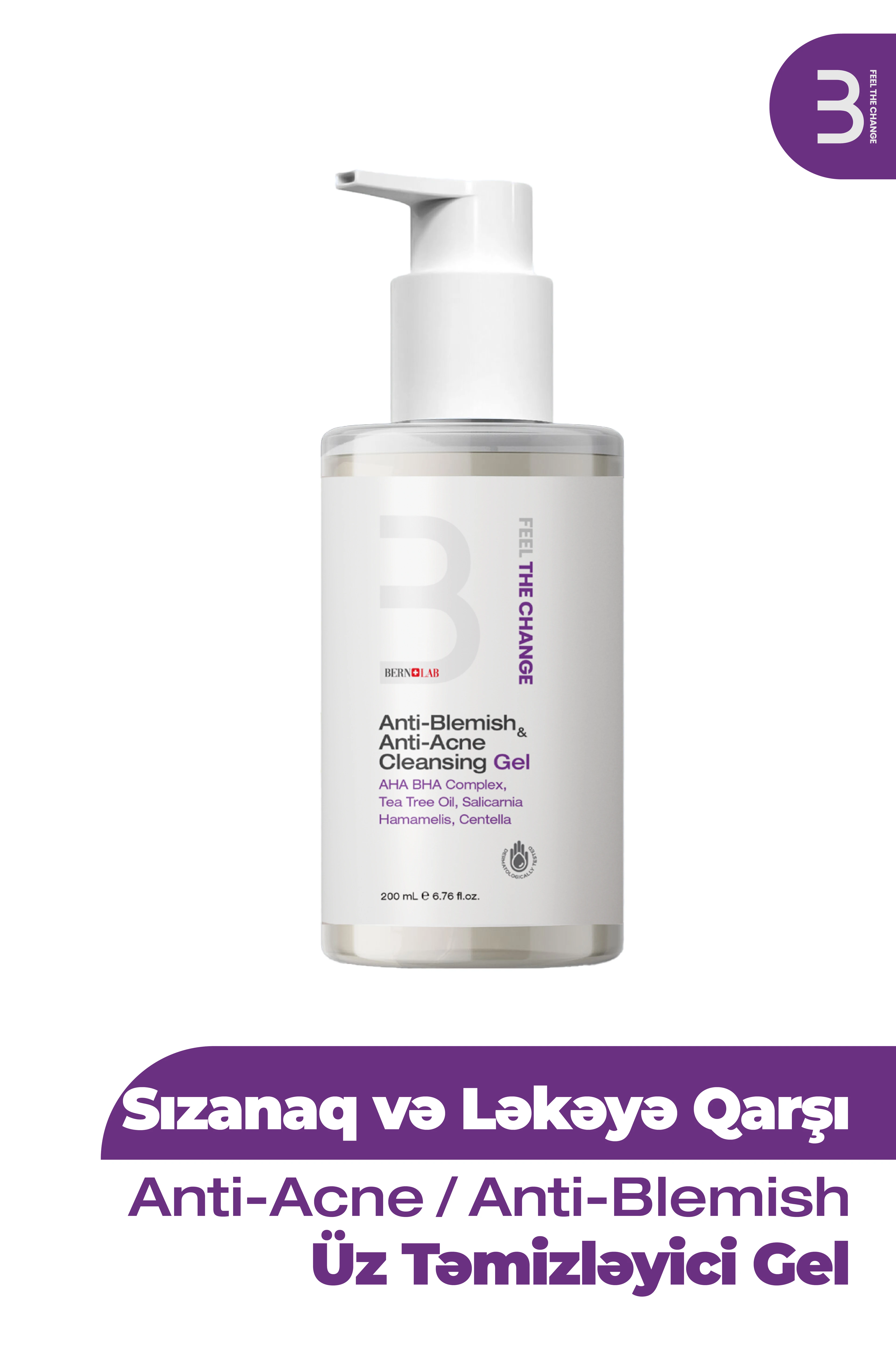 Anti-Ləkə və Anti-Sızanaq Dəri Geli