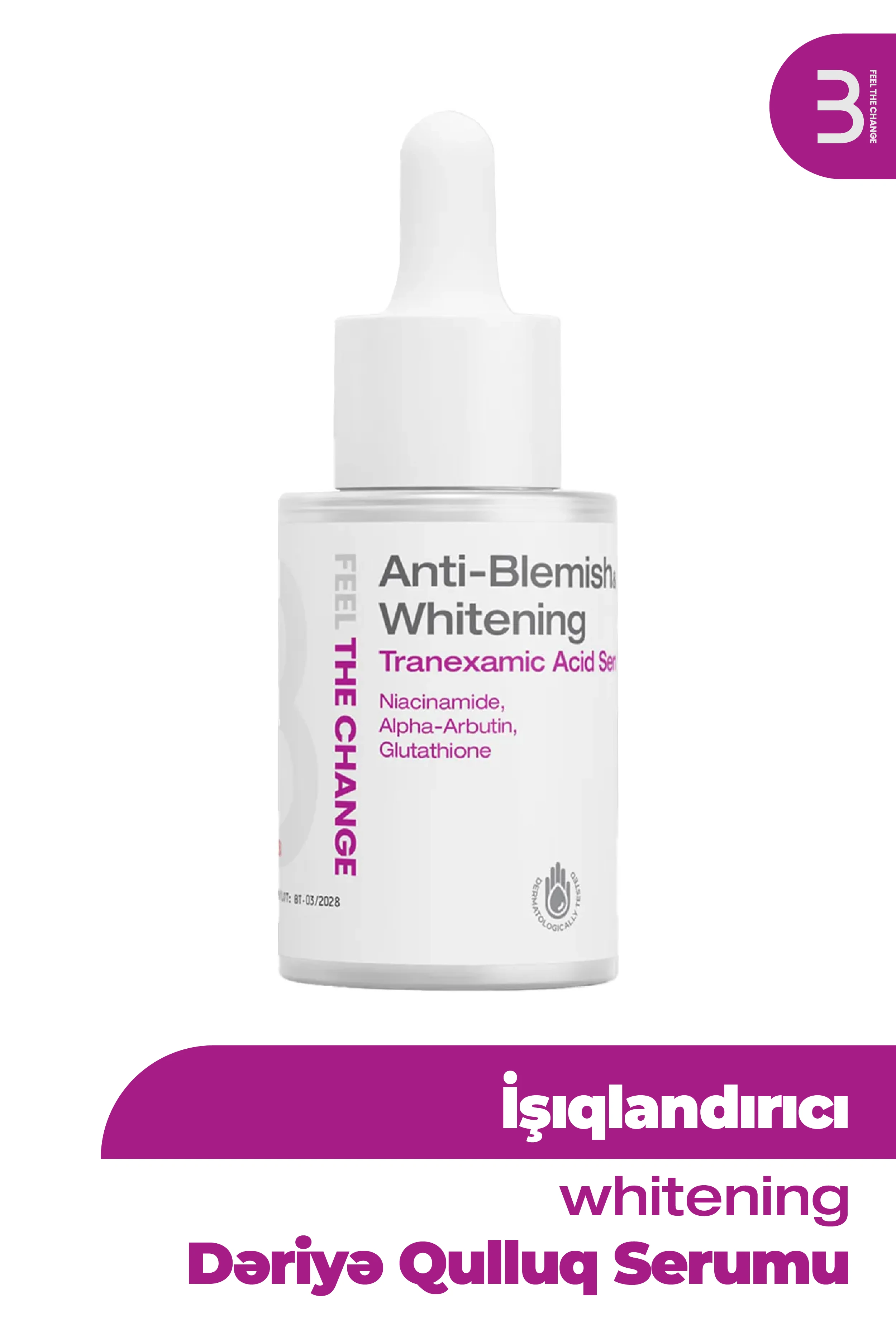Anti-Ləkə və Ağardıcı Traneksamik Turşu Serumu
