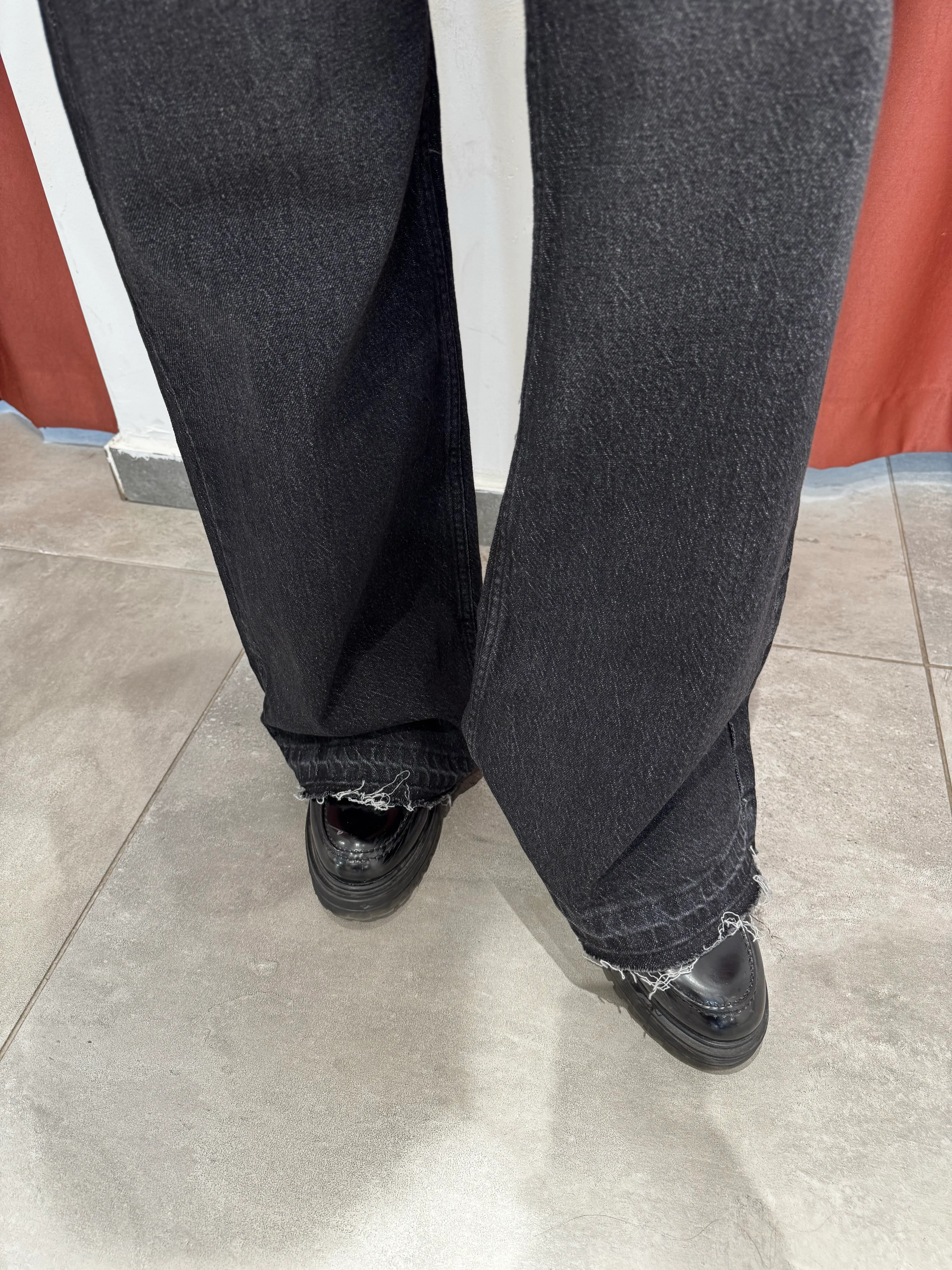 Massimo Açık Paça Antrasit Jean