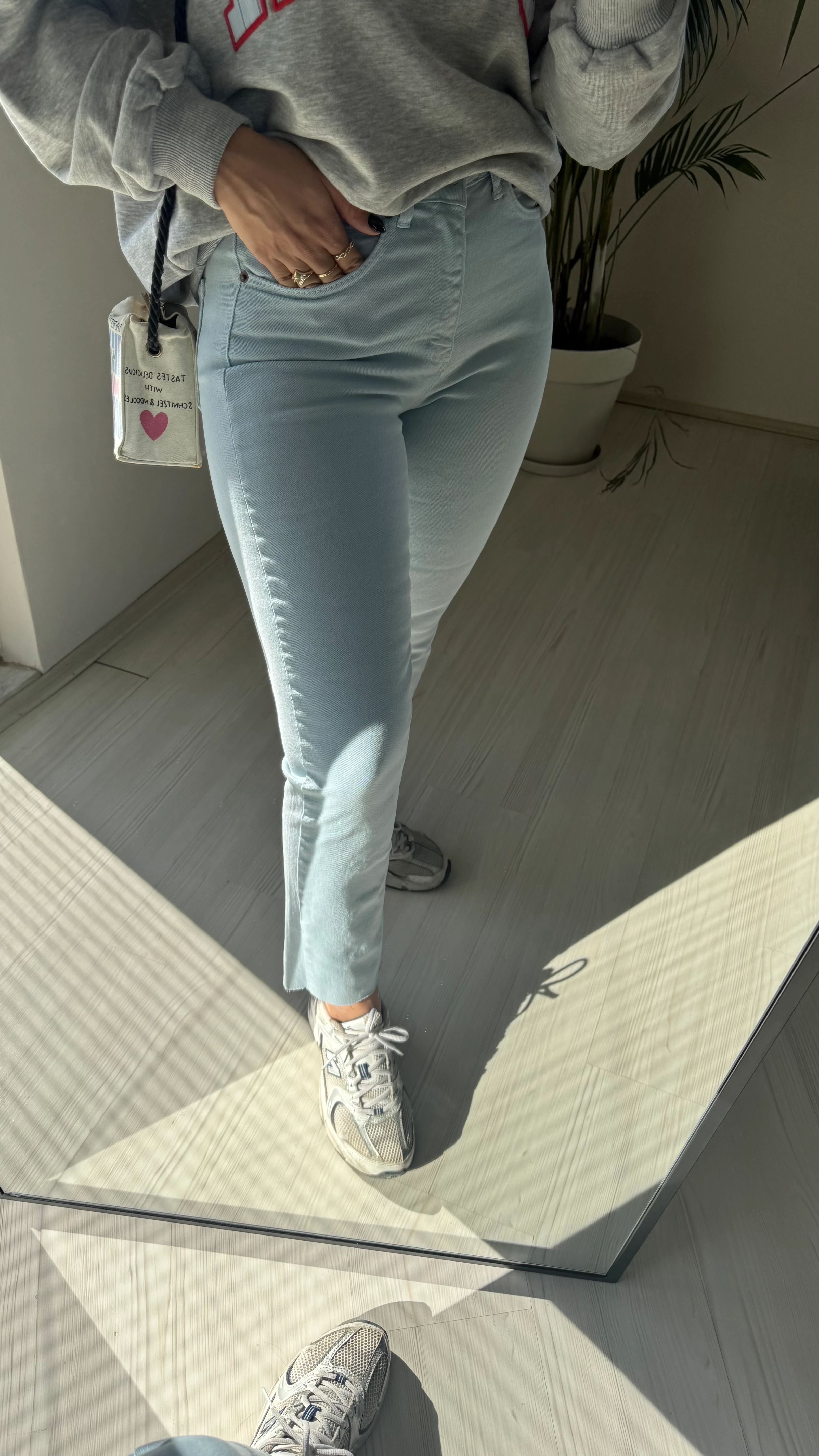 Boyfit Kesik Paça Jean