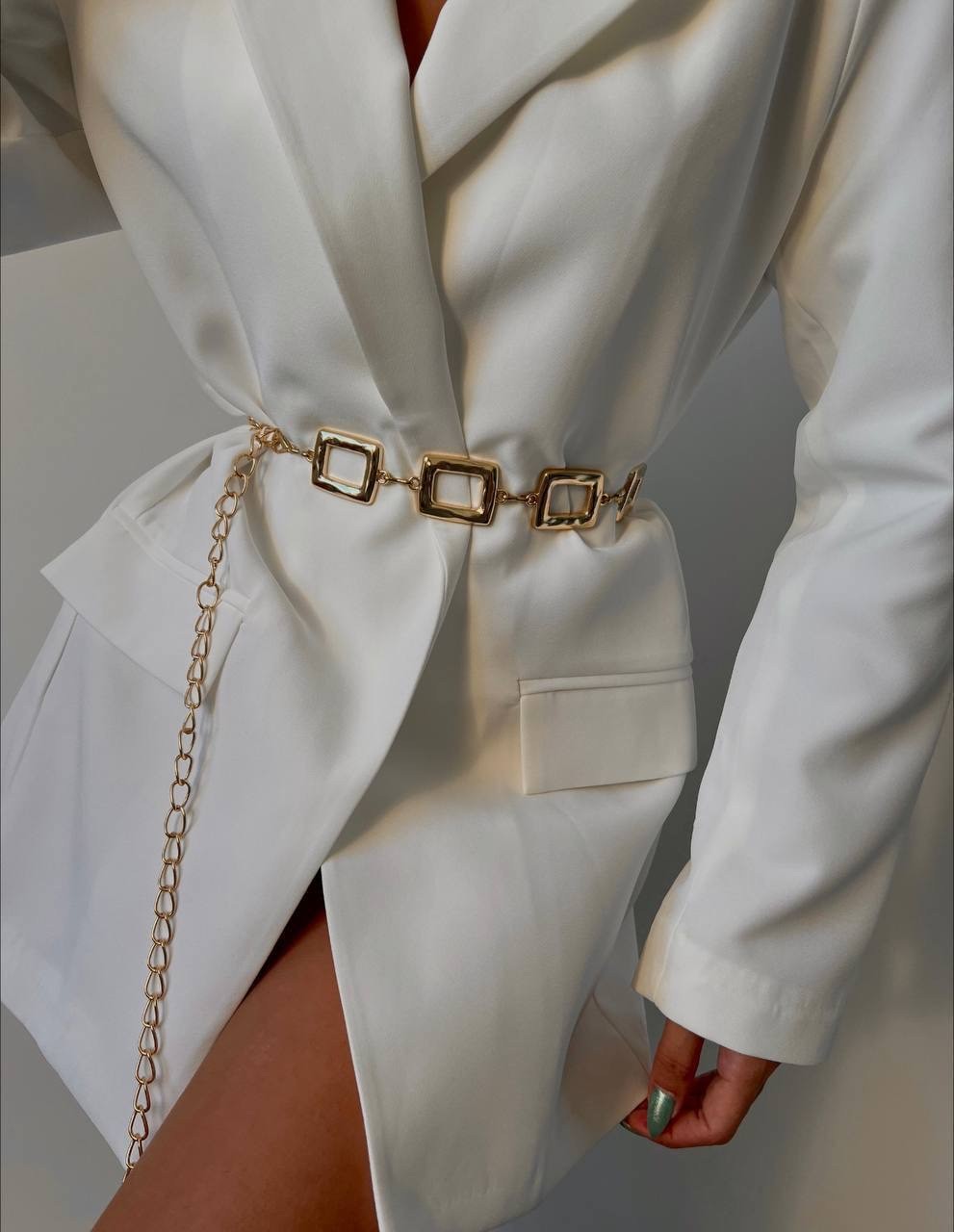 Gold Bel Zinciri Kare main variant image