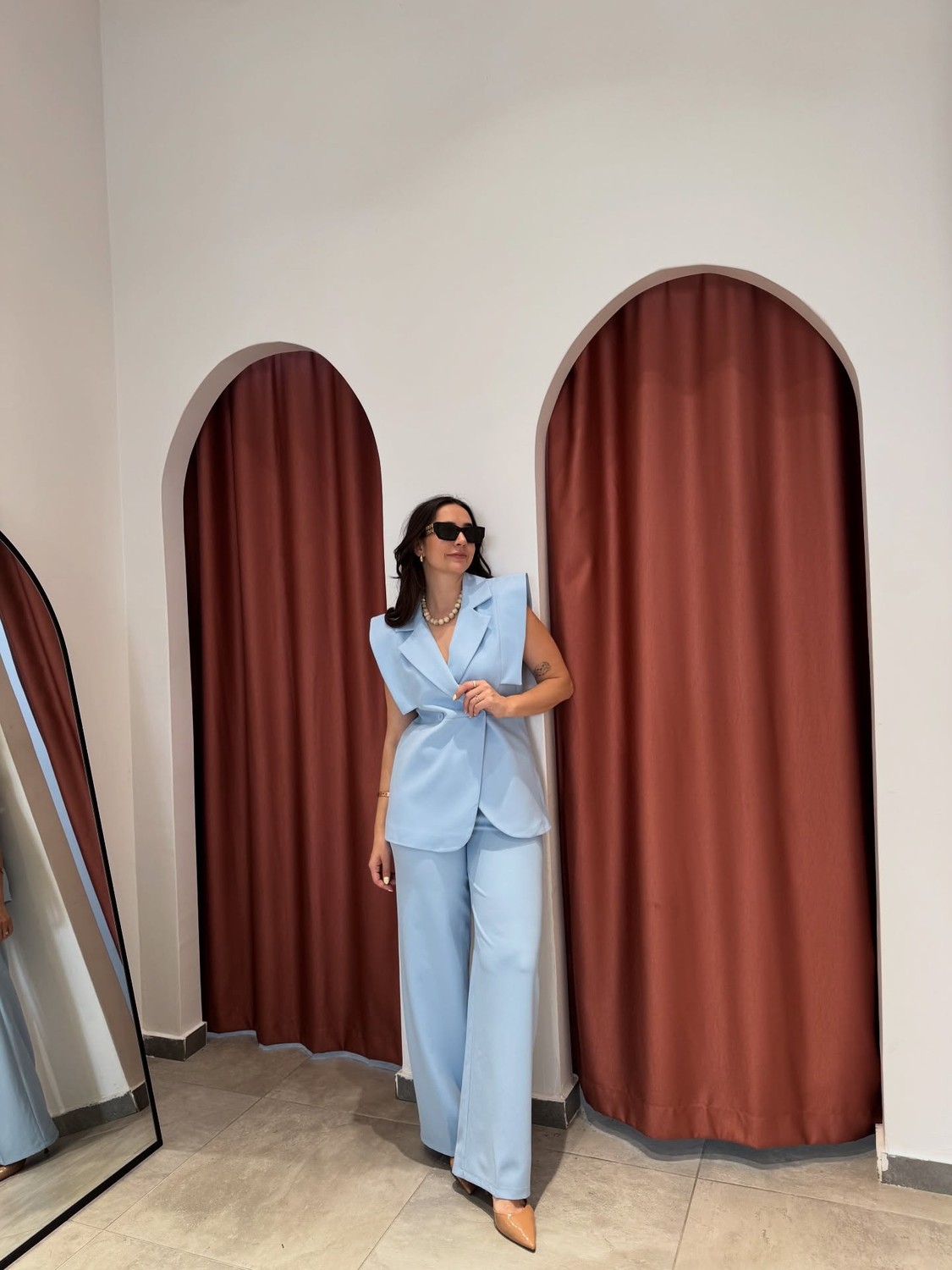 Palazzo Pantolon Bebe Mavisi Premium Seri