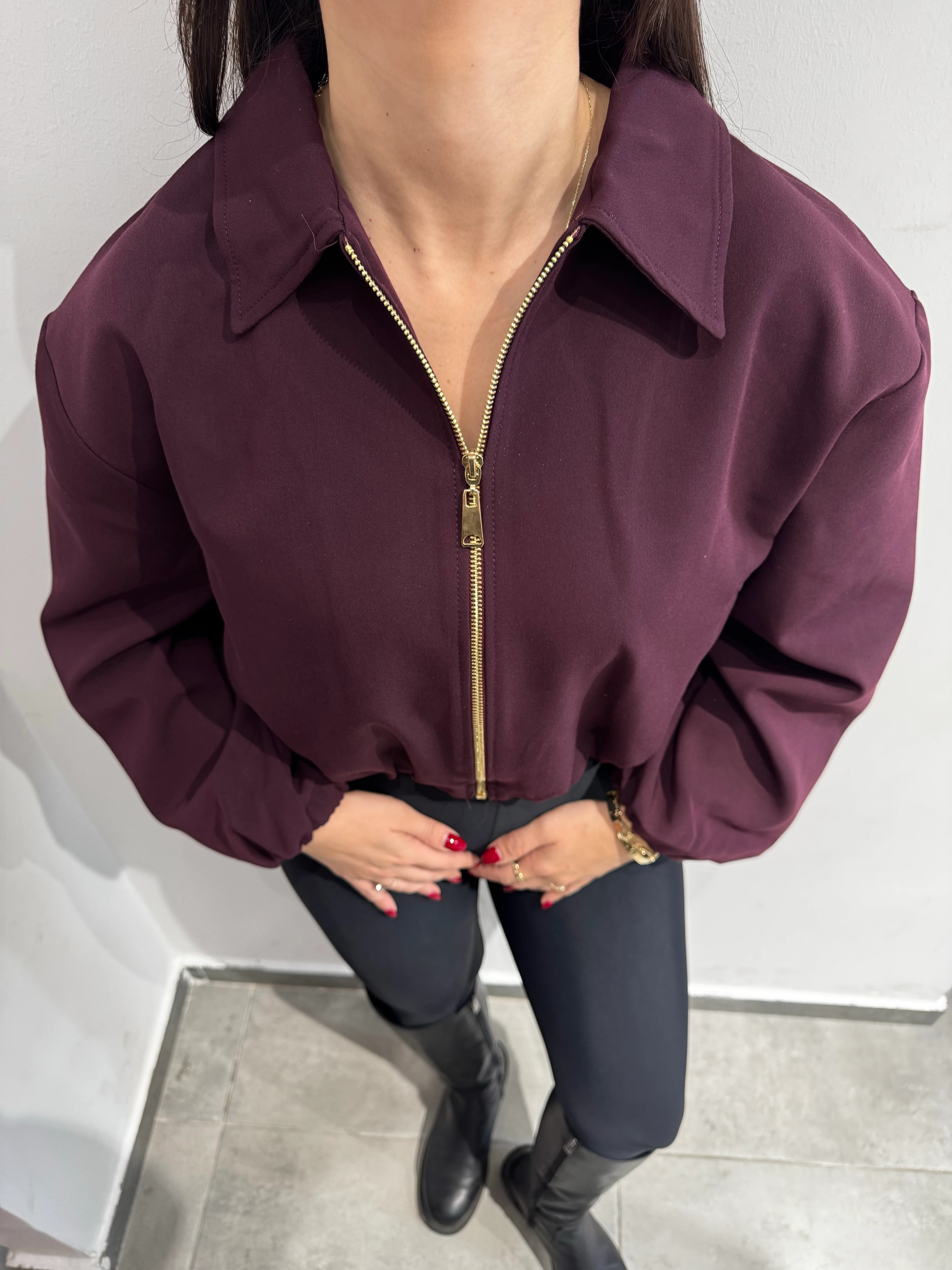 Mürdüm Bamber Ceket