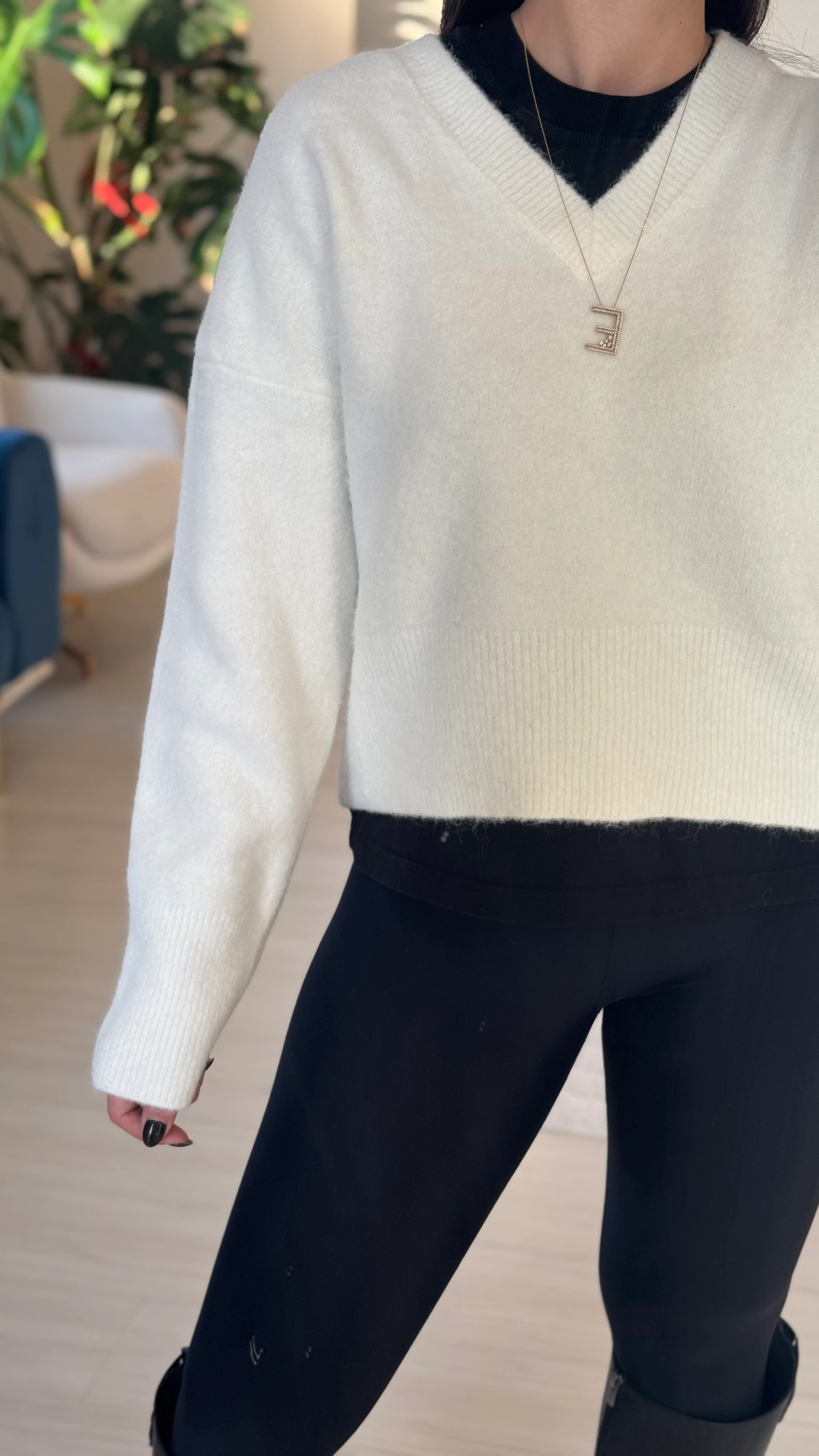 Yumuşak Dokulu Kazak Ekru