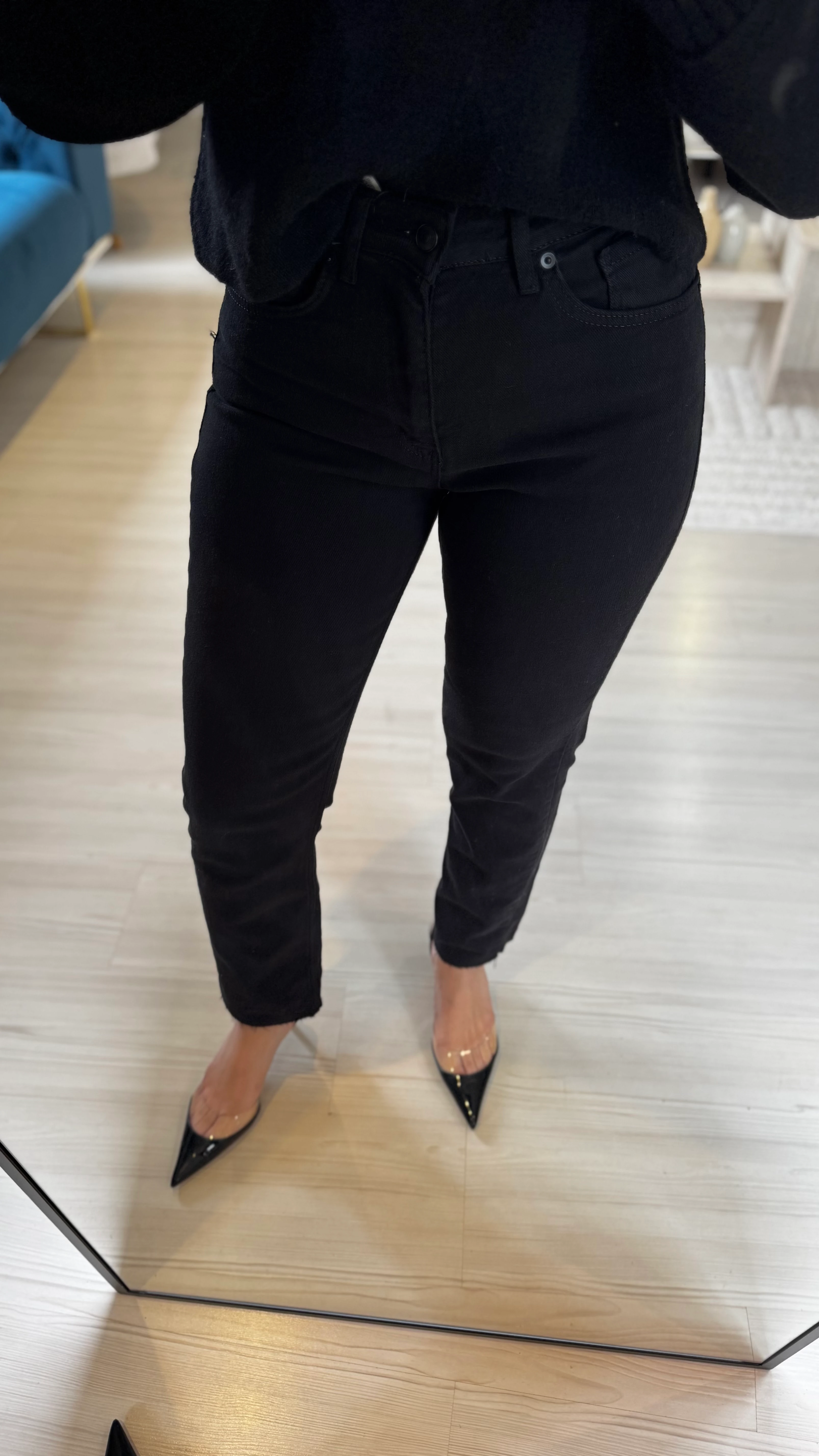 Siyah Boyfit Jean main variant image