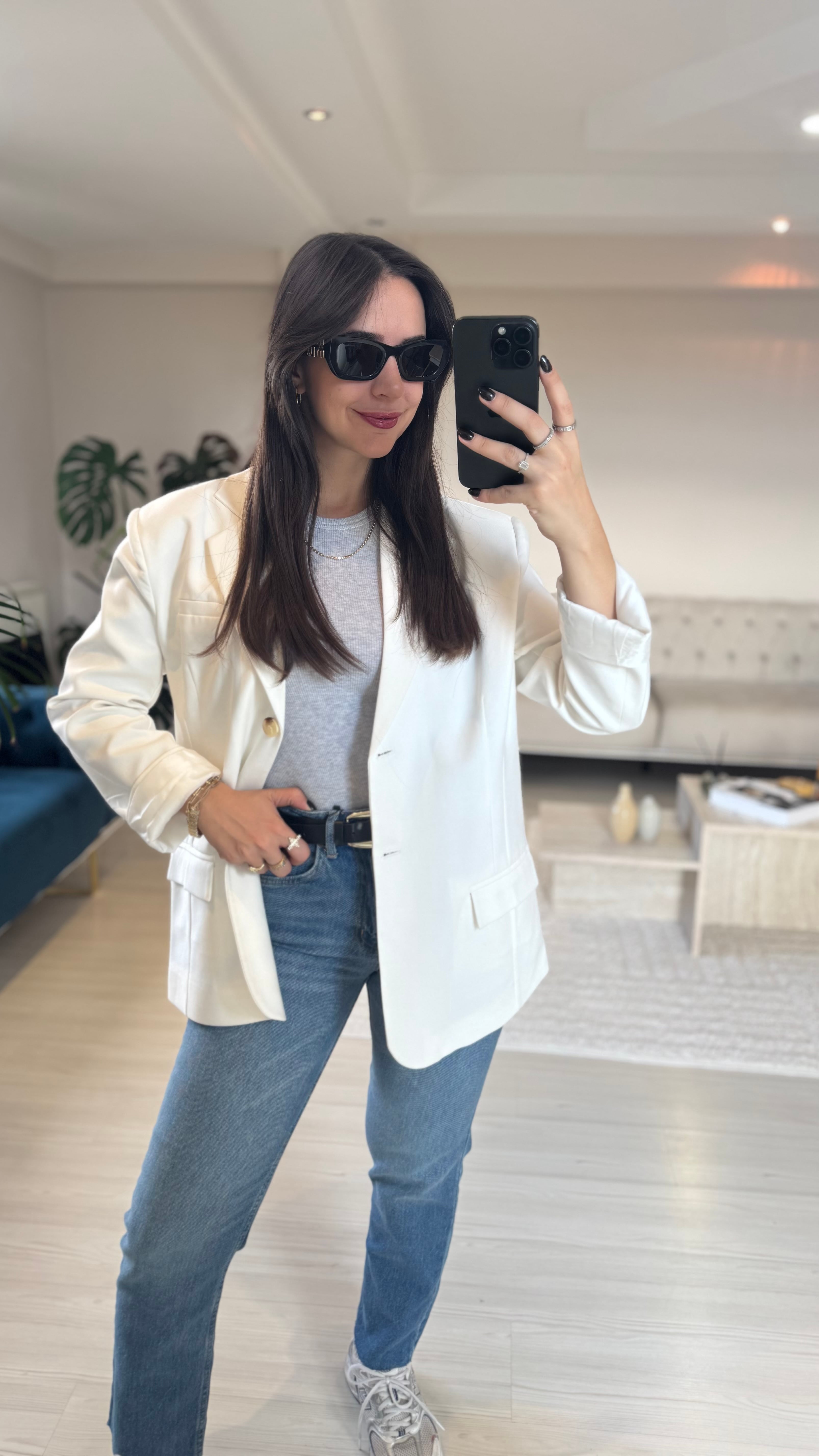 Açık Mavi Boyfit Jean