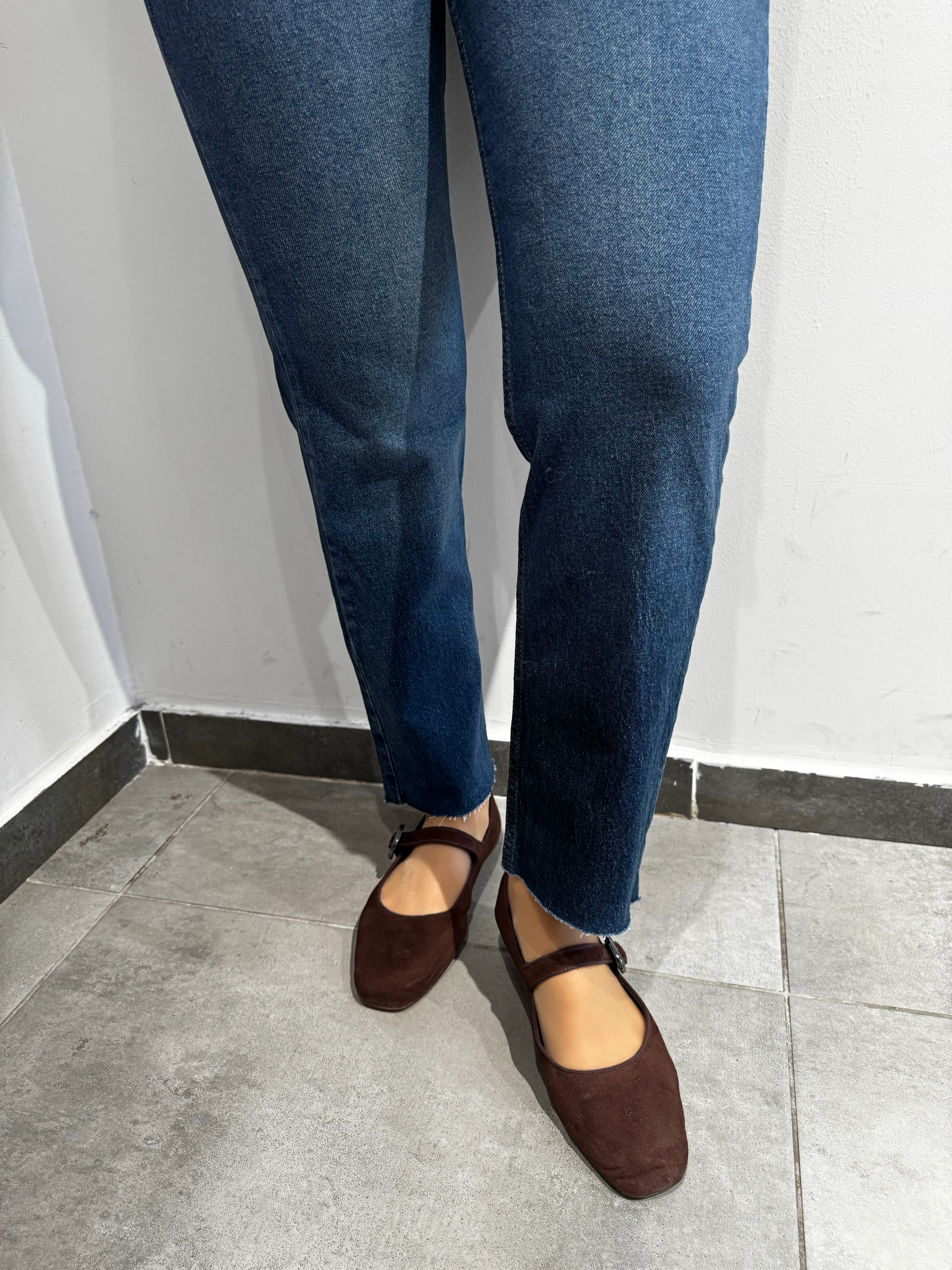 Orta Mavi Boyfit Jean