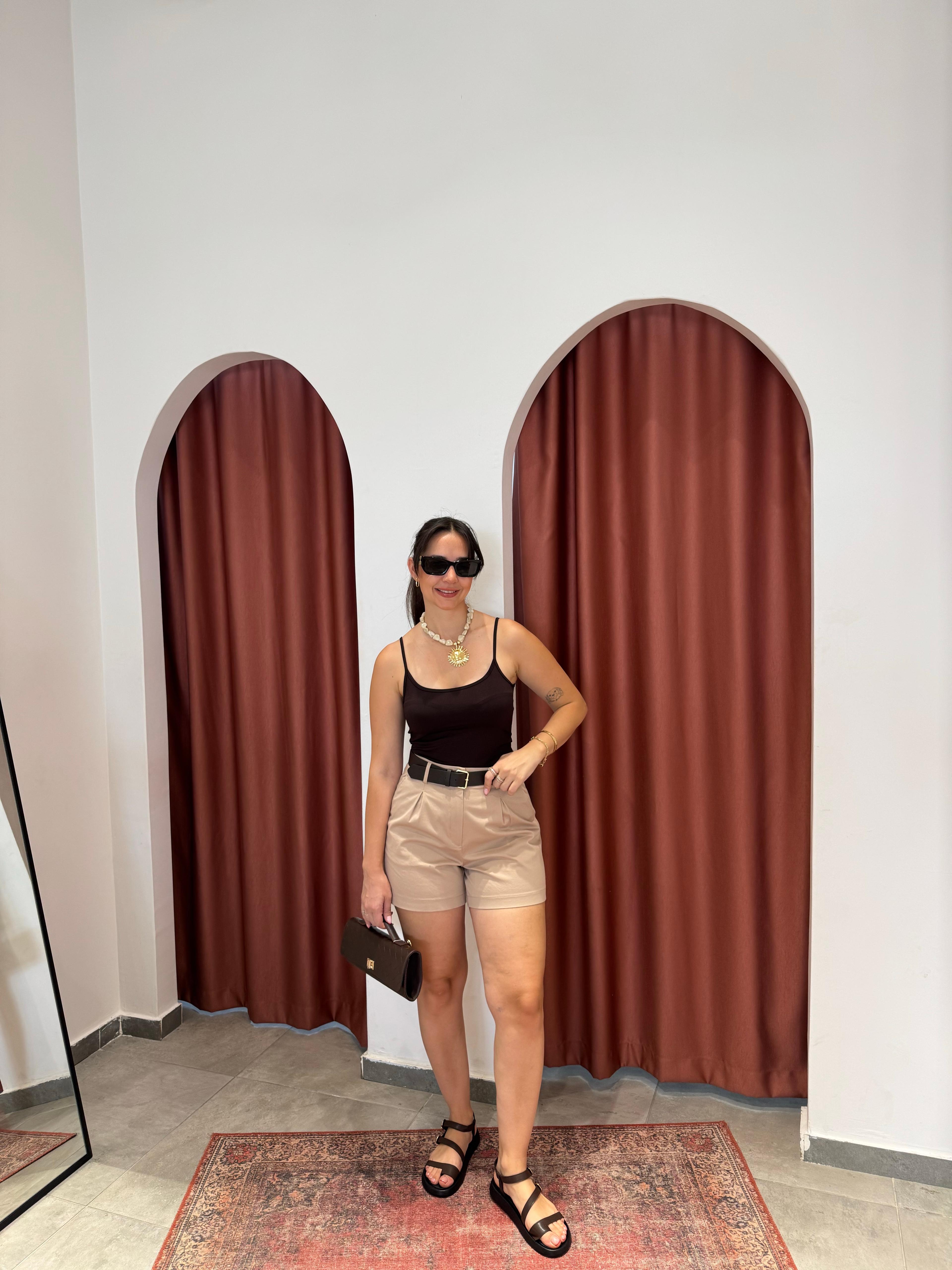Tencel Karışımlı Şort
