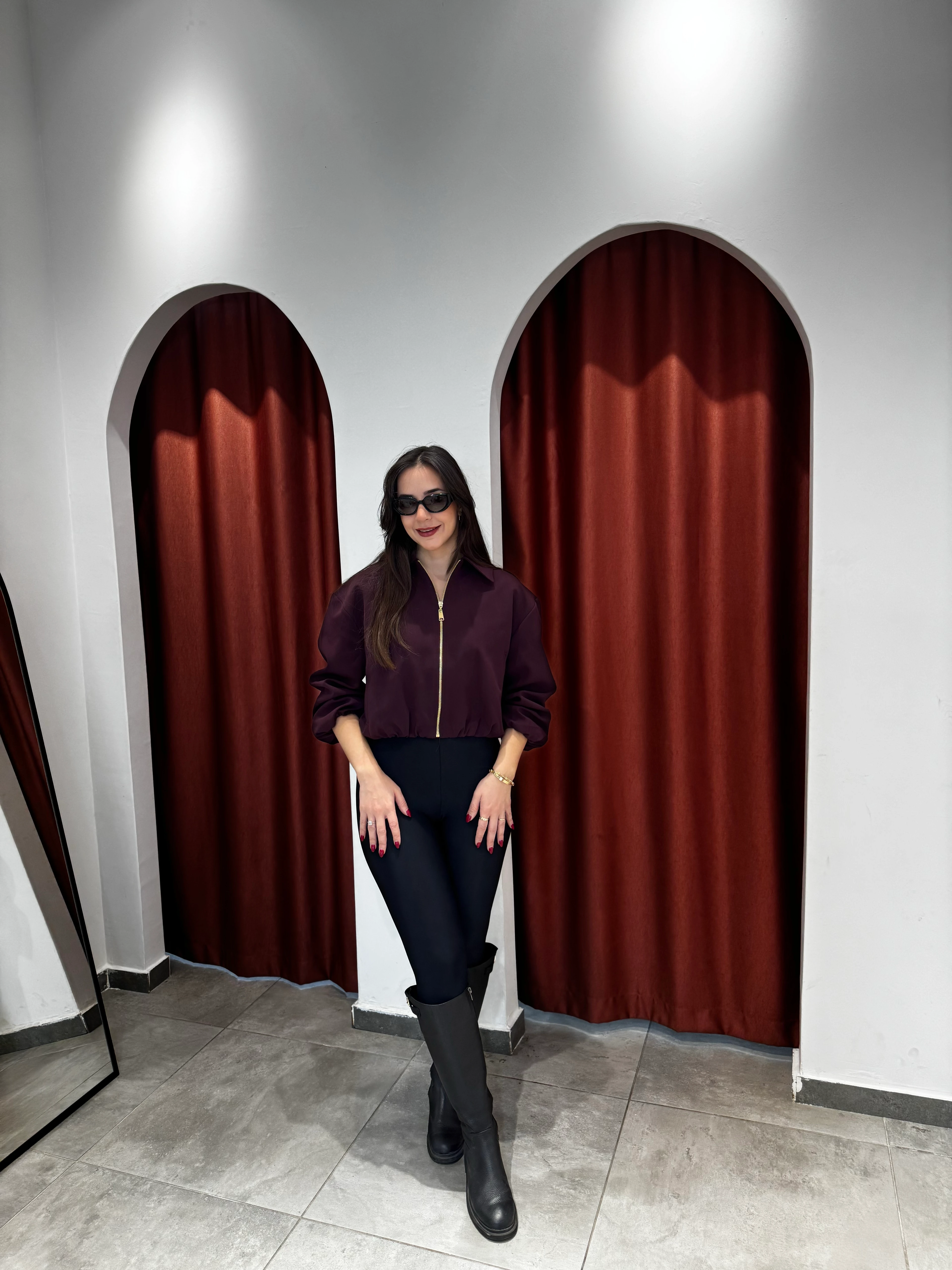 Mürdüm Bamber Ceket