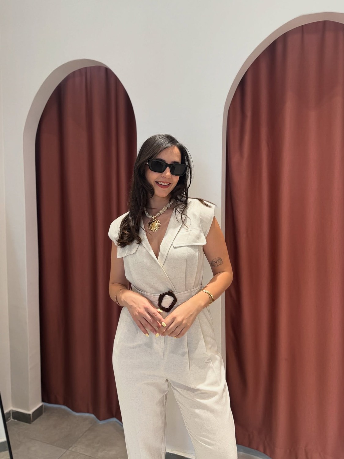 Tulum Keten Kemerli Yeni Sezon
