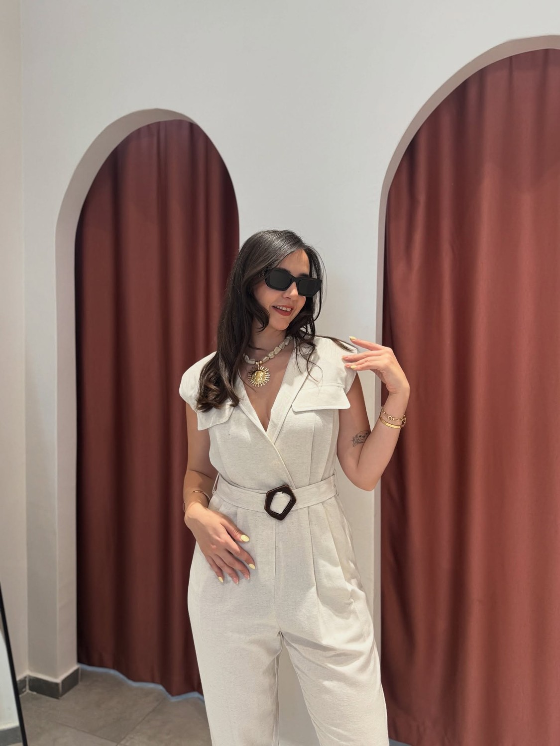 Tulum Keten Kemerli Yeni Sezon
