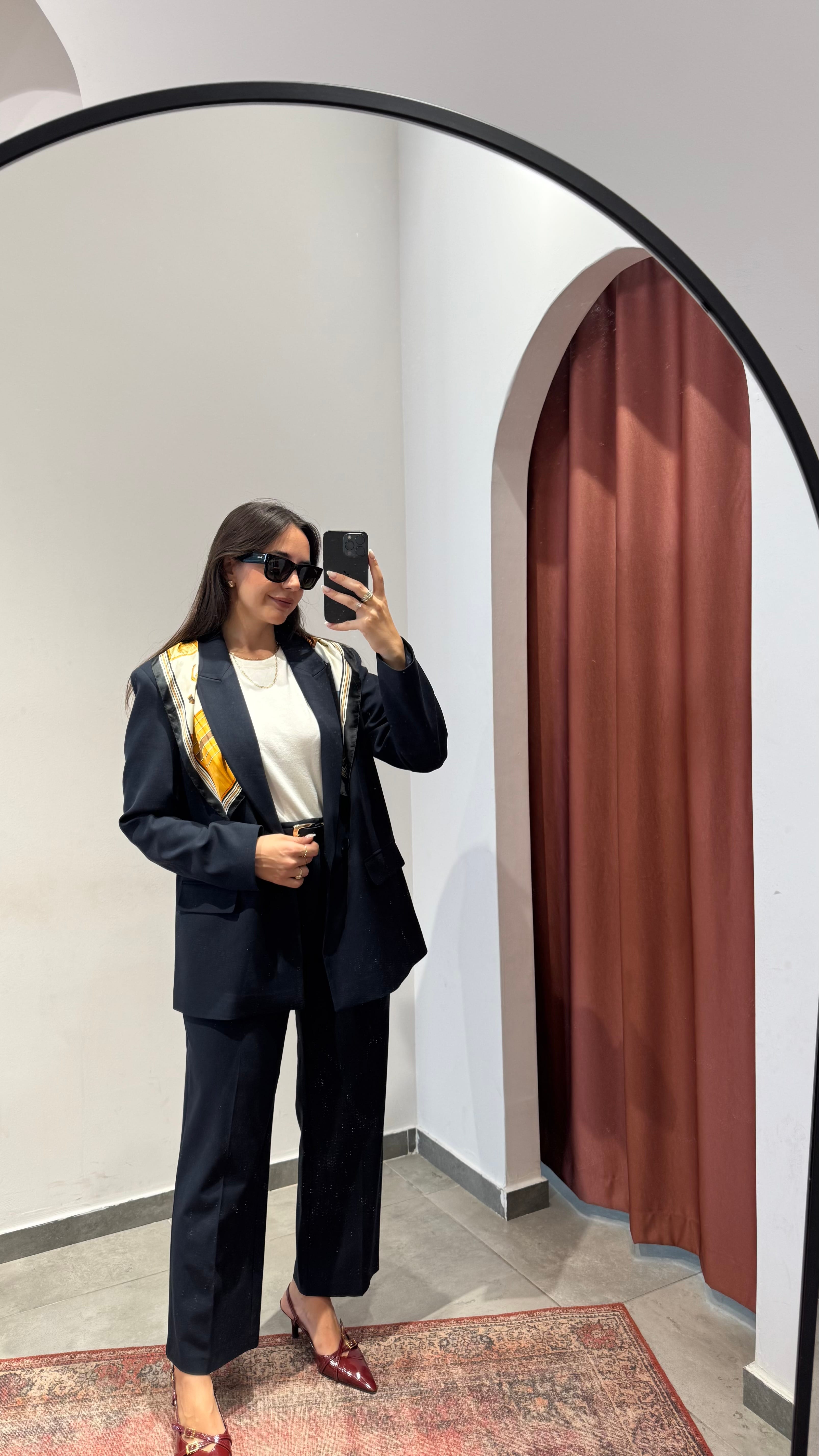 Lacivert Blazer