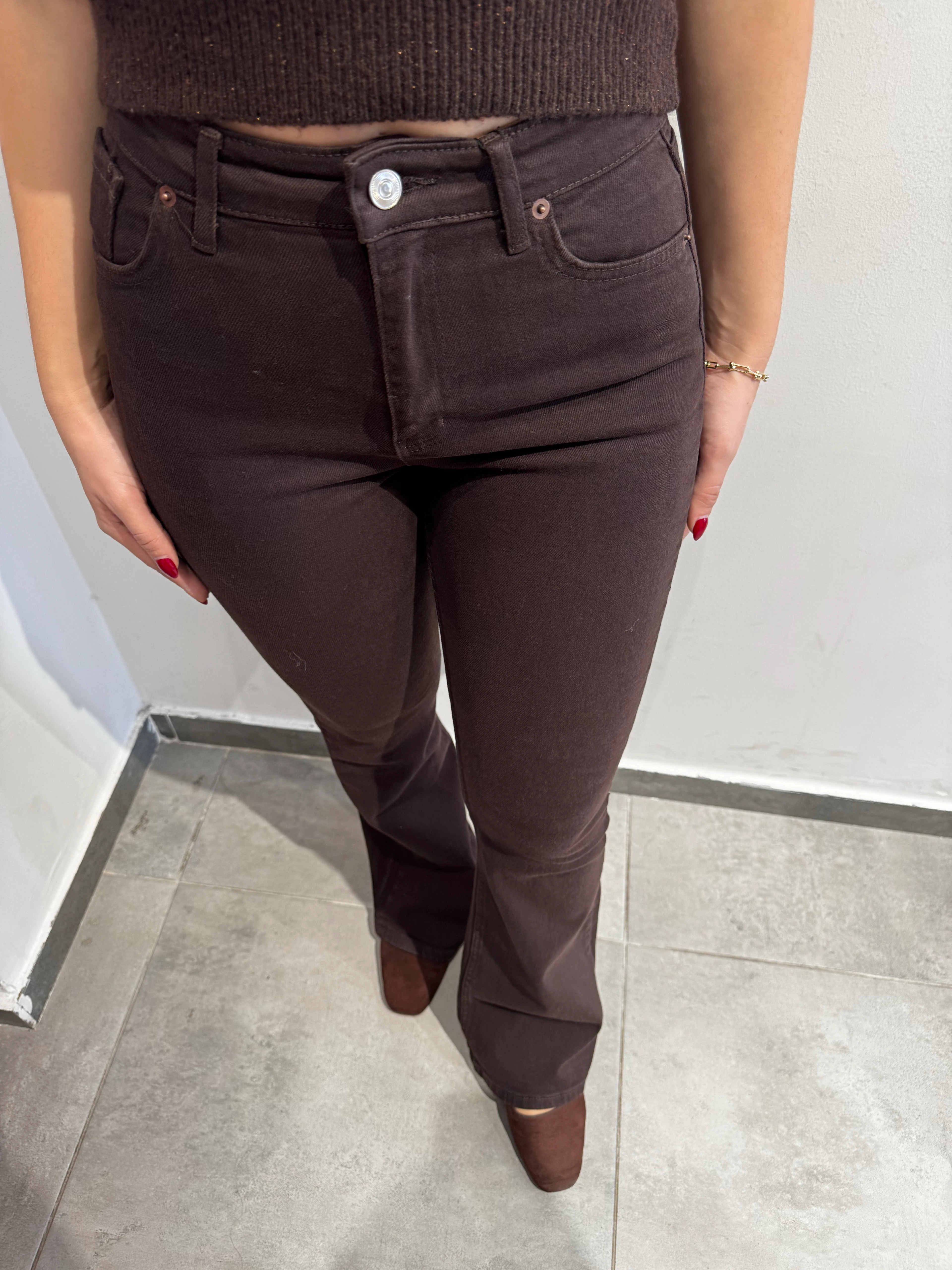 Kahve İspanyol Jean