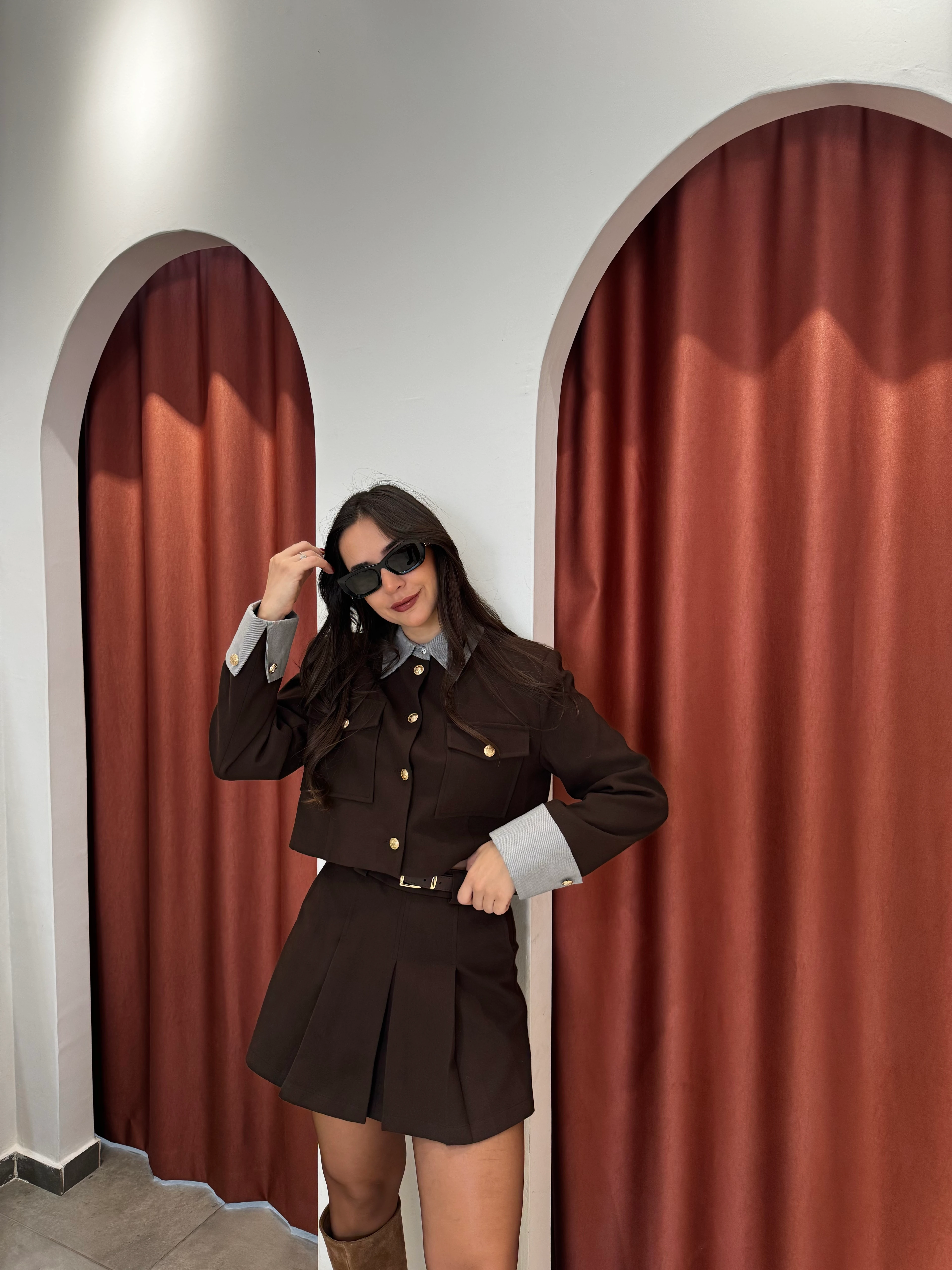 Tasarım Kahve Ceket