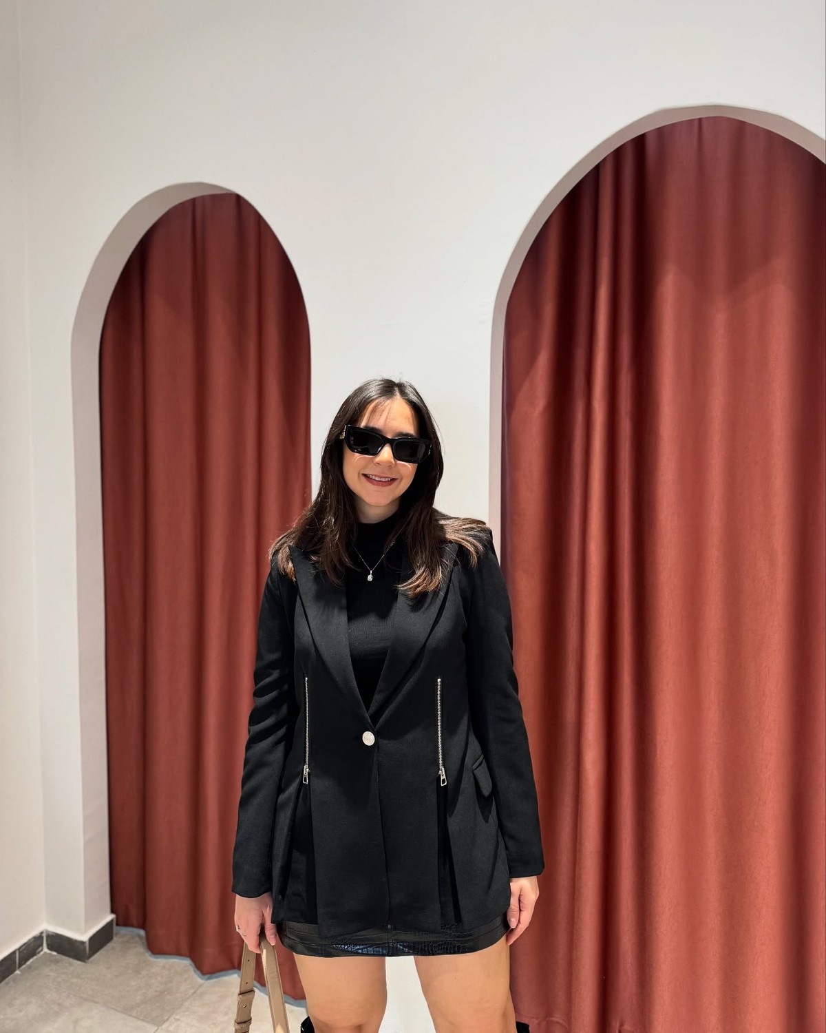 Blazer Siyah Tasarım Model