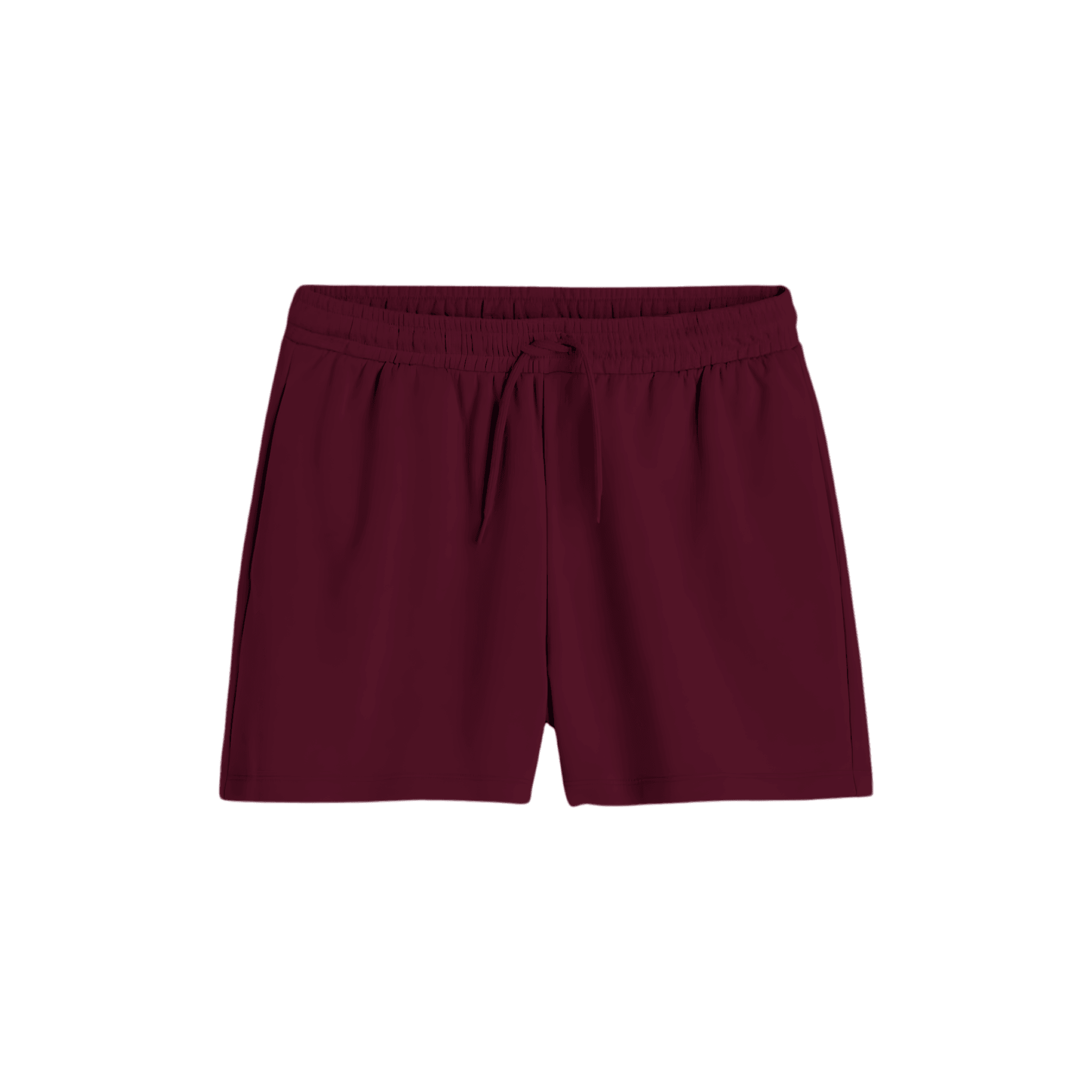 BURGUNDY shorts