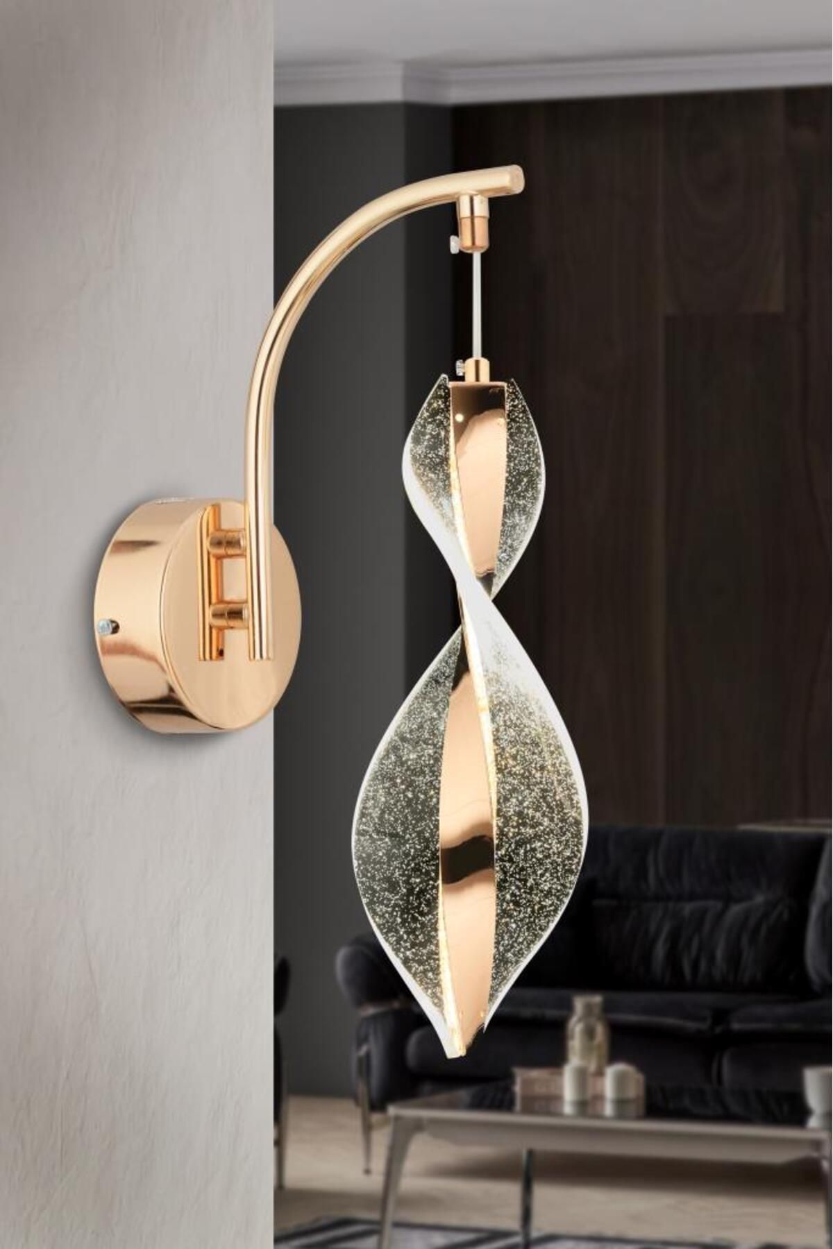 Mars Led Aplik - Gold