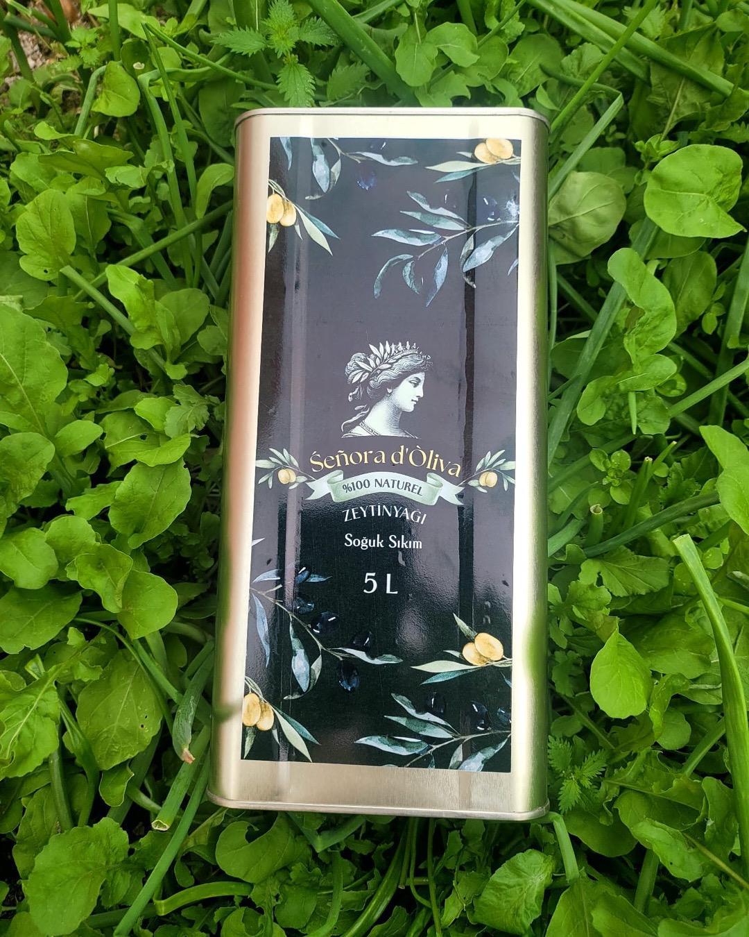  Senorad'Oliva Soğuk Sıkım Zeytinyağı Doğal Üretim 5Lt