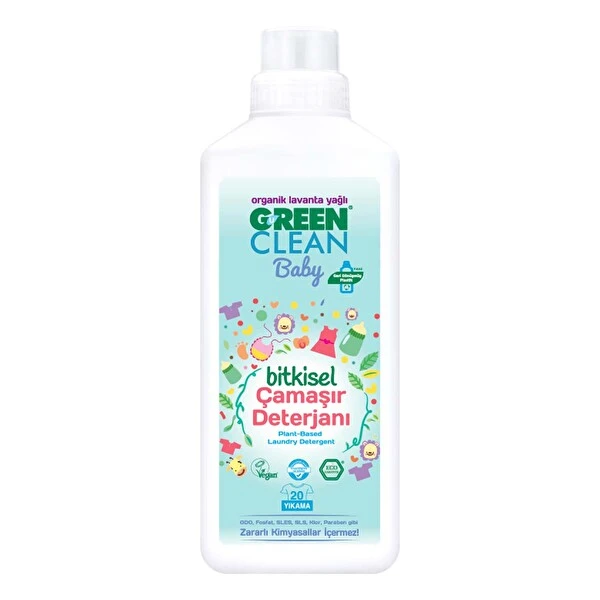 U Green Clean Baby Sıvı Çamaşır Deterjanı 1000 Ml