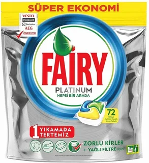 Fairy Tablet Platinum H.B.A Limon 72'li