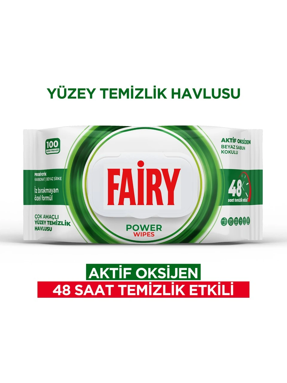 Fairy Çok Amaçlı Yüzey Temizlik Havlusu 100 lü
