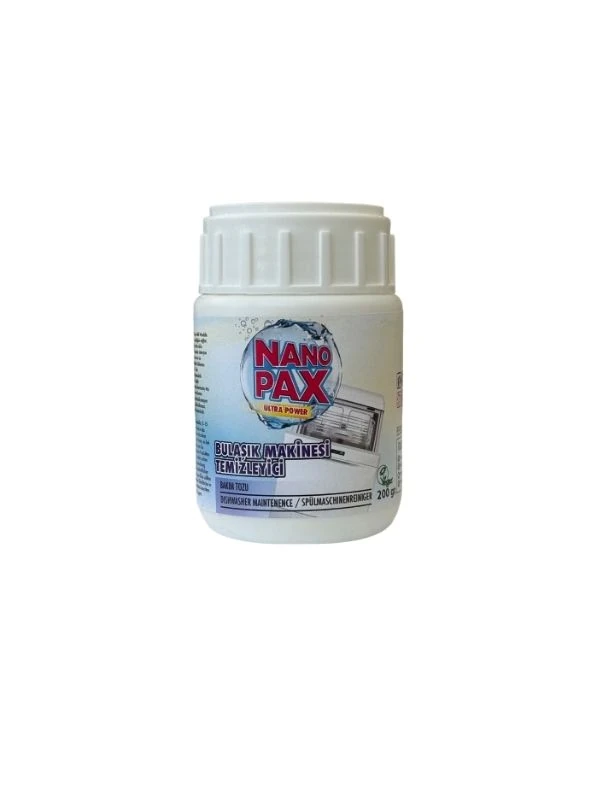 Nanopax Bulaşık Makinesi Temizleyici Tozu Ultra Konsantre 200 Gr ( 20 x 10 gr )