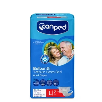 Canped Tekstil Belbantlı  Large 7 li