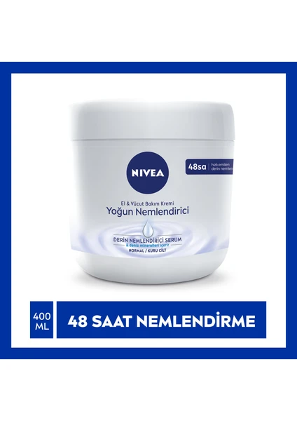 Nivea El Vücut Kremi Express Hydration Normal Kuru 400 Ml