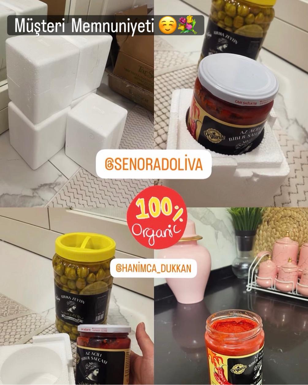 Senorad’Oliva Edremit Havran’dan Organik Yeşil Kırma Zeytin Yeni Mahsul 🫒