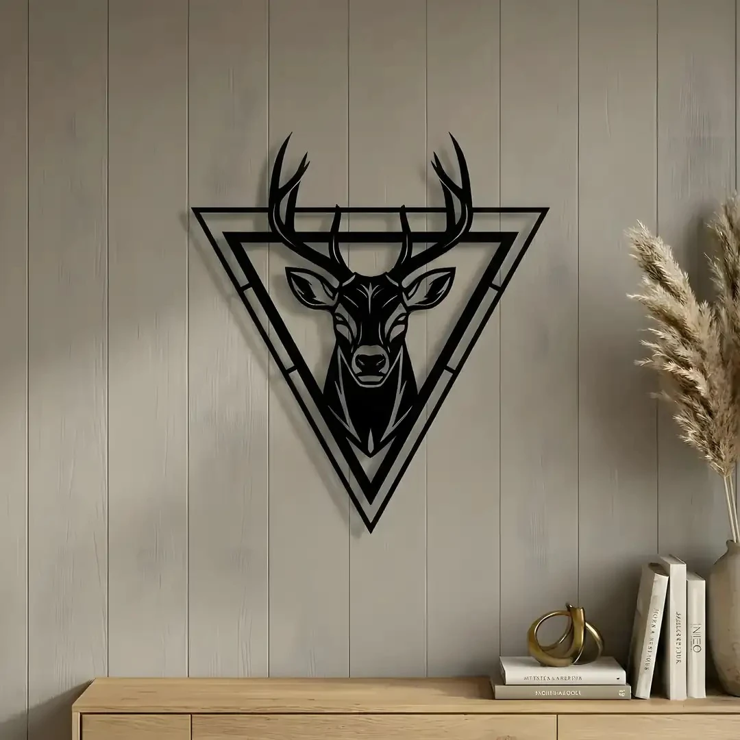 Alageyik Metal Duvar Tablosu