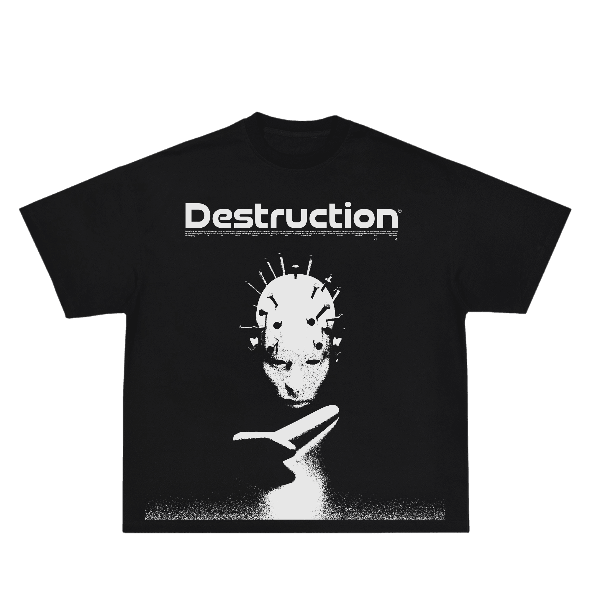 Destruction Oversize Tişört