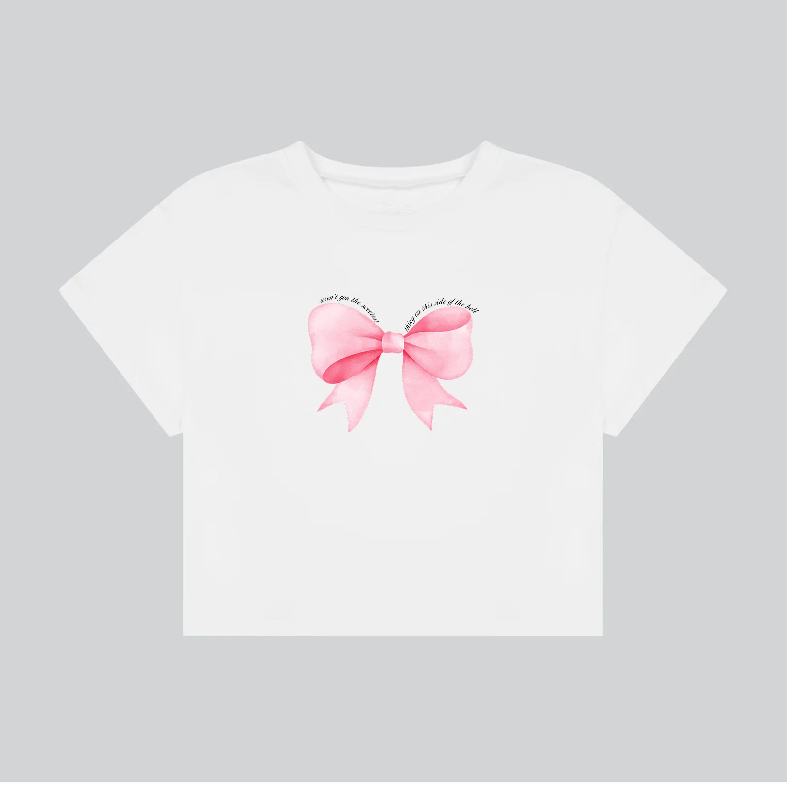 Coquette Crop Tee