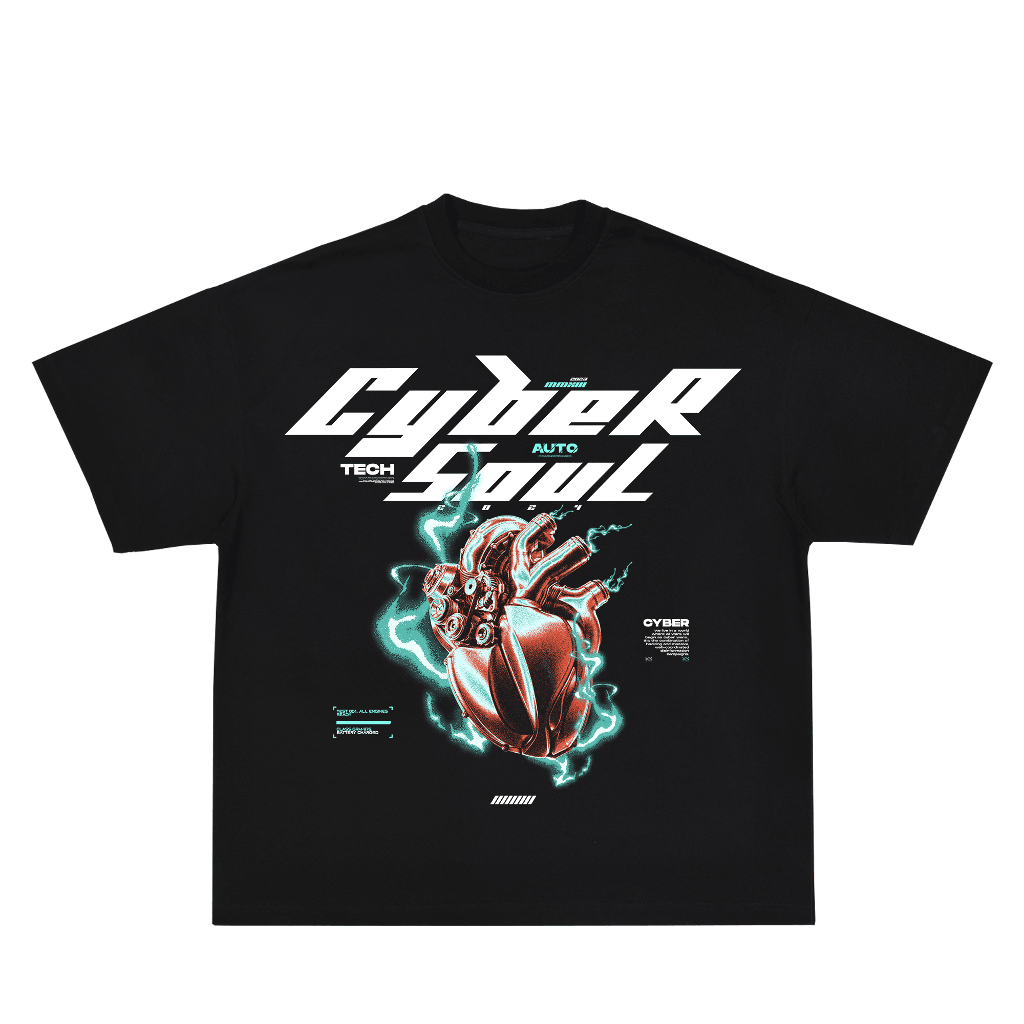 Cyber Soul Oversize Tişört