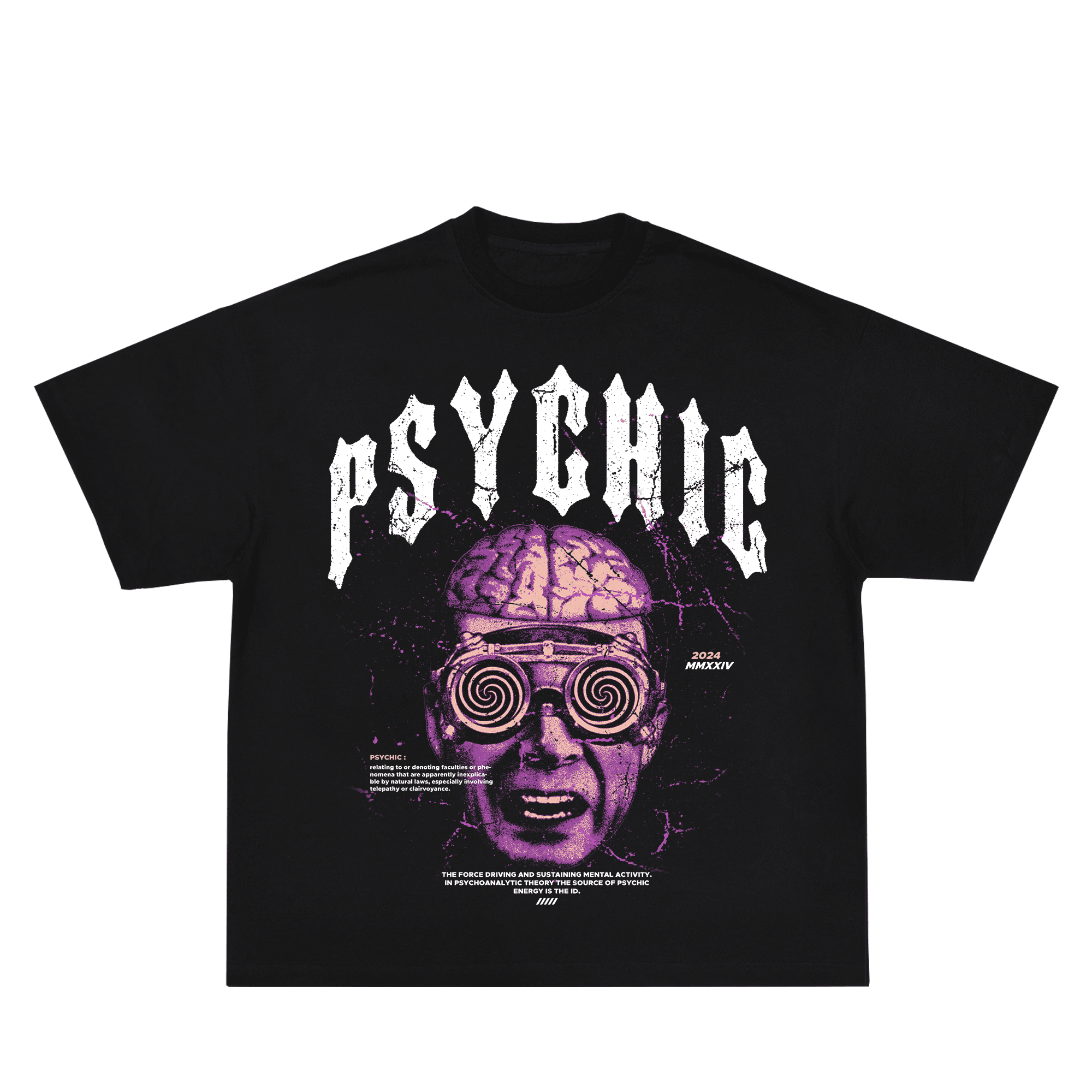 Psychic Brain Oversize Tişört