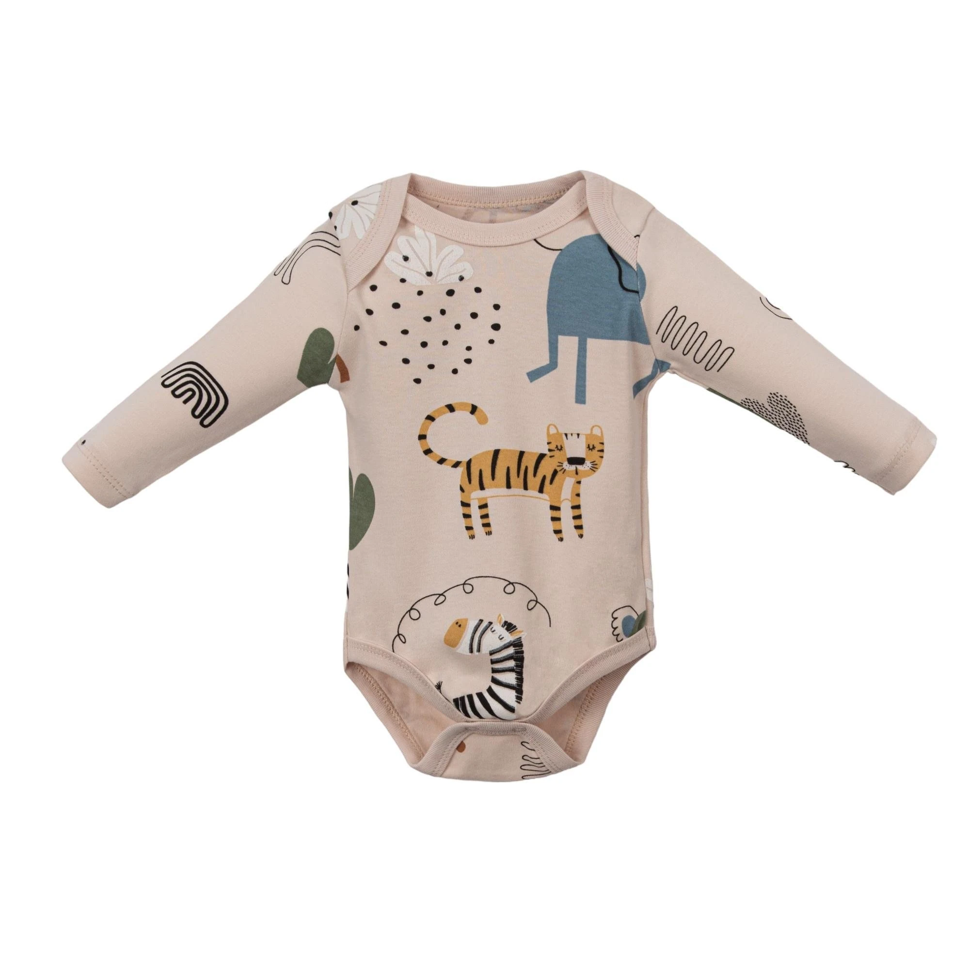 Erkek Bebek Safari 3'lü Body Set