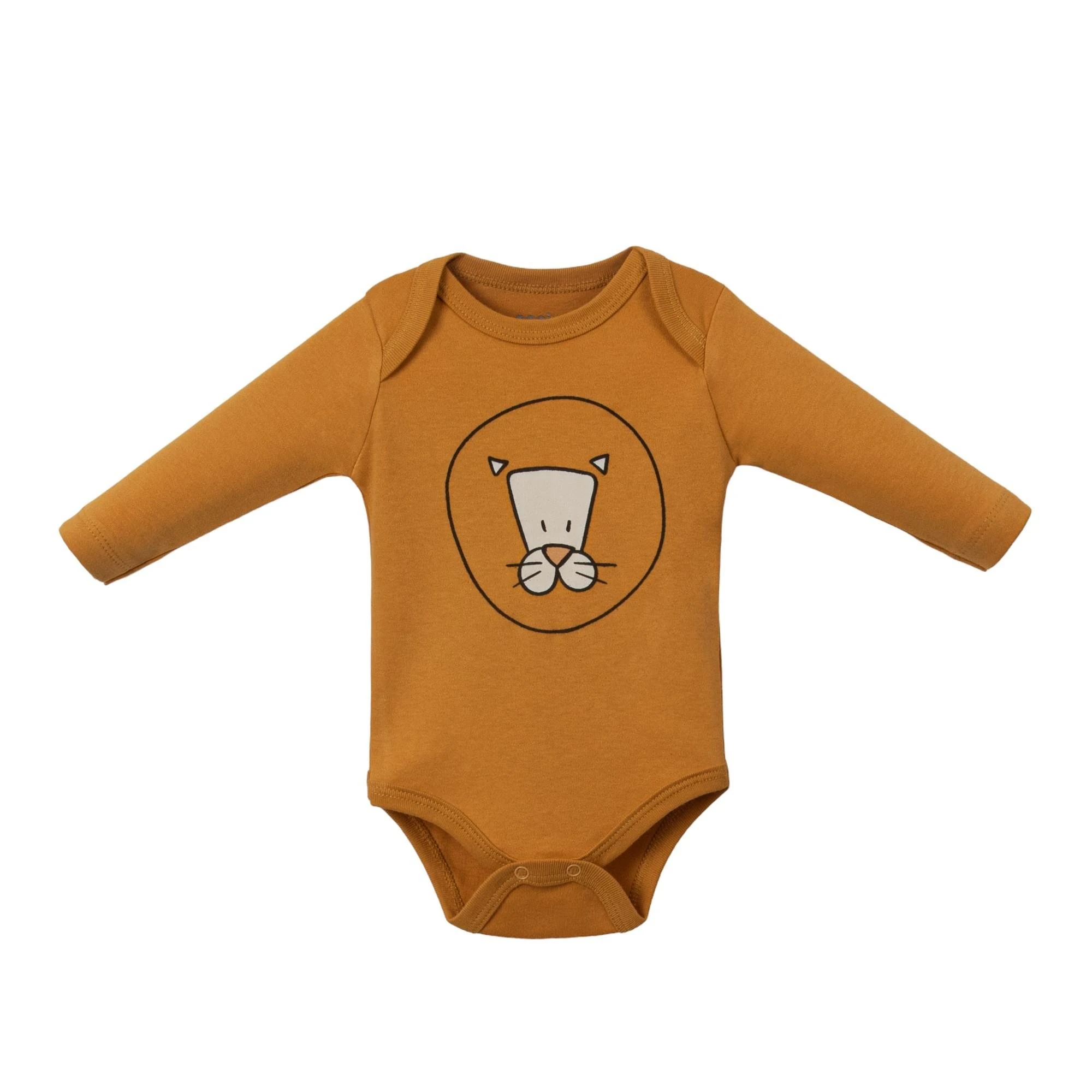 Erkek Bebek Hayvanlı 3'lü Body Set