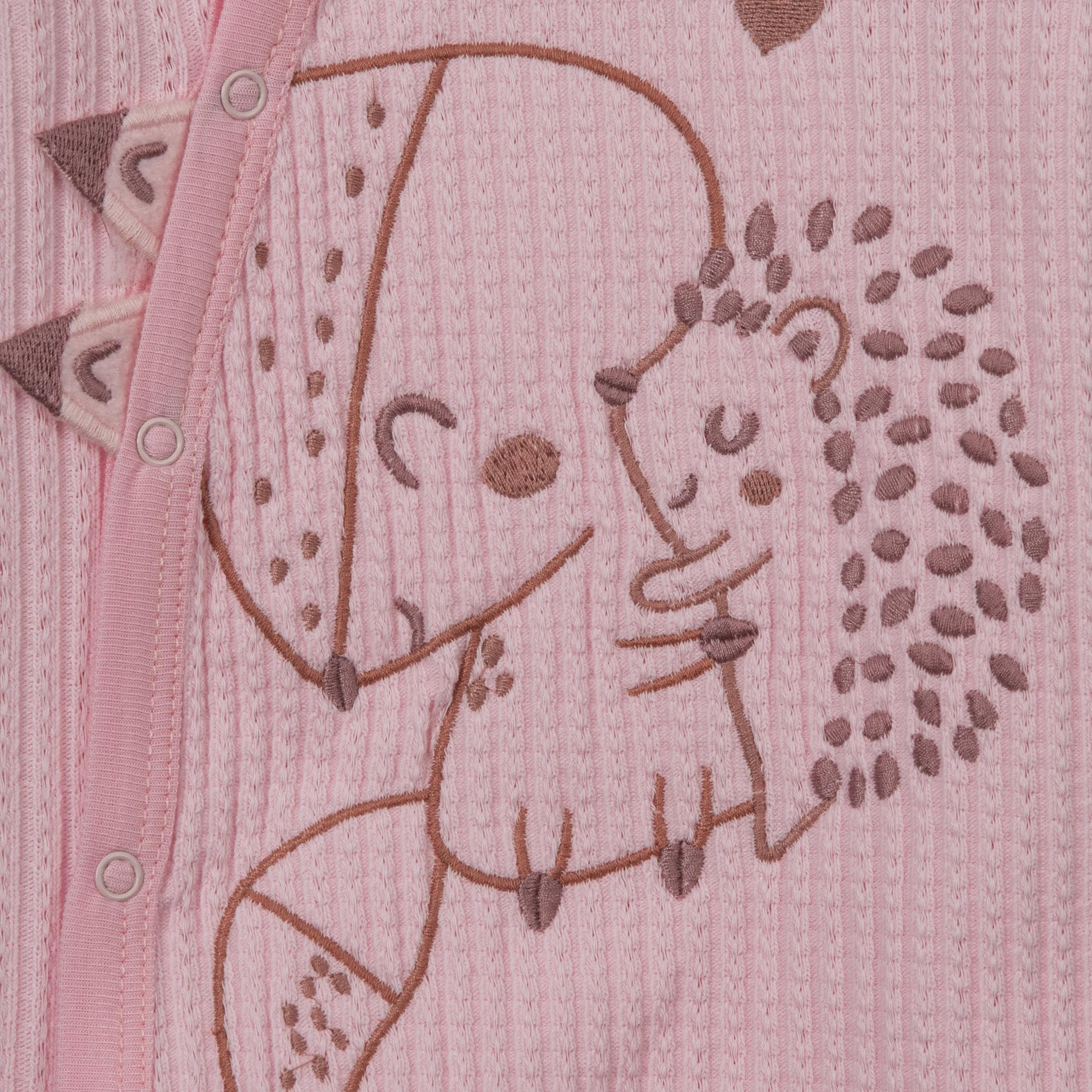 Kız Bebek %100 Pamuk Kirpi Figürlü Tulum