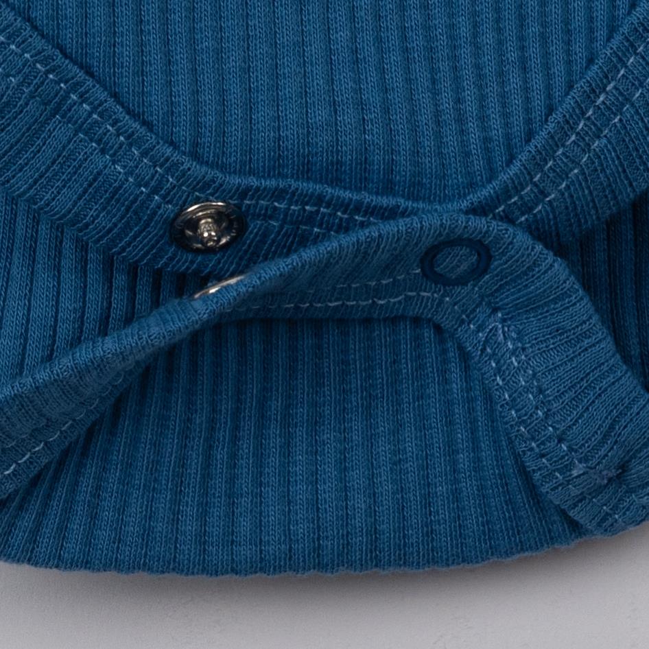 Erkek Bebek %100 Pamuk Excavator Temalı 3'lü Body Set