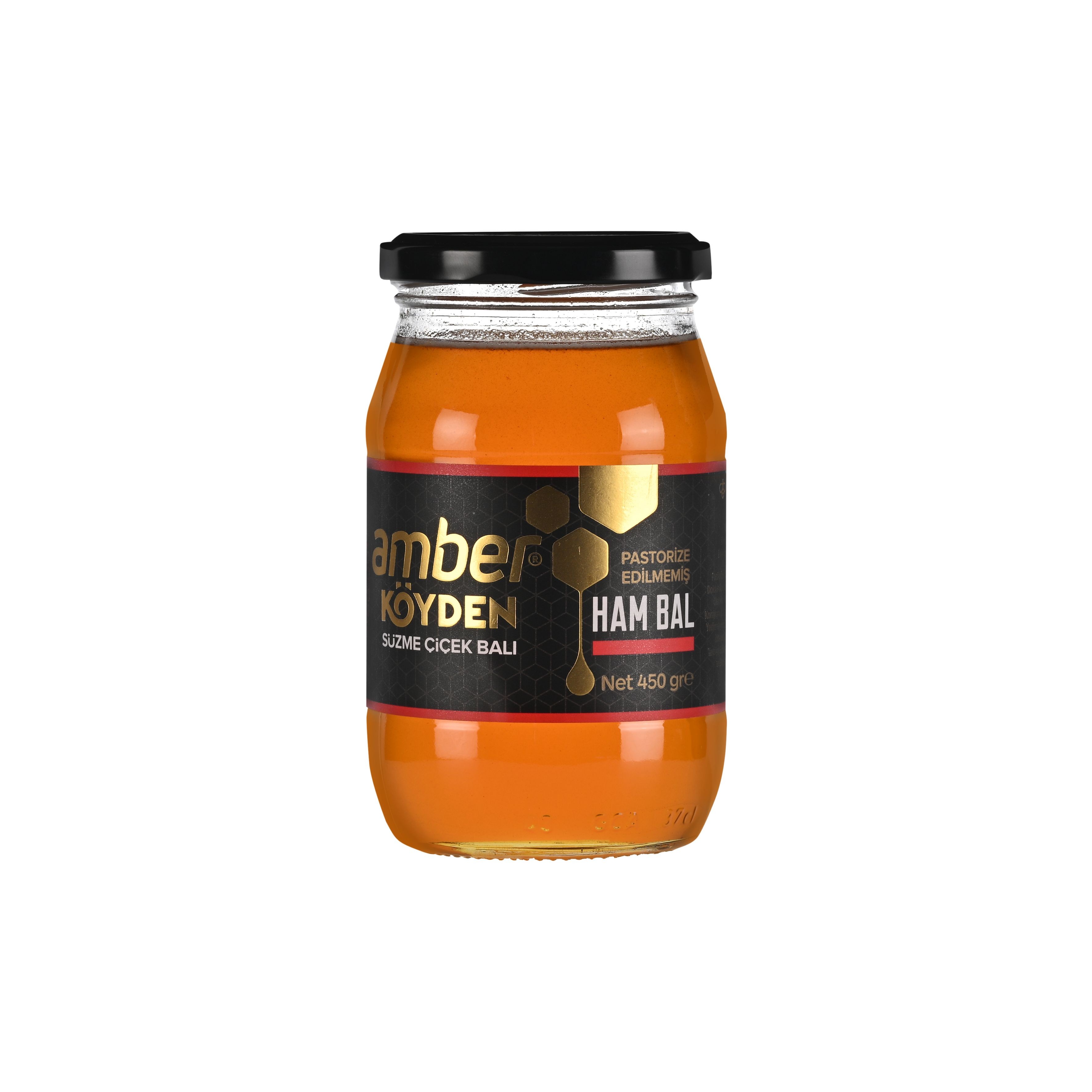 Amber Özel Süzme Bal (Ham Bal) 450 gr