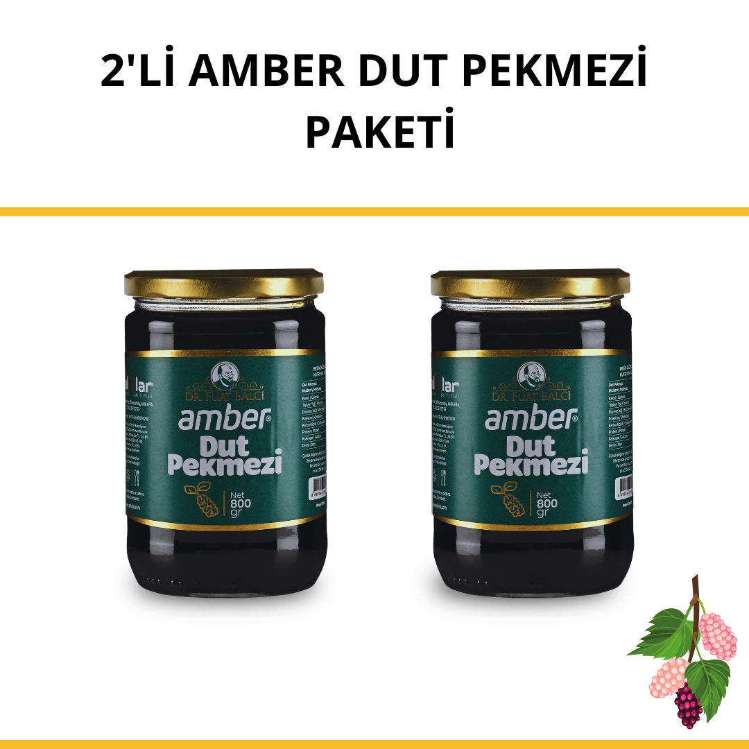 2'li Amber Dut Pekmezi Paketi