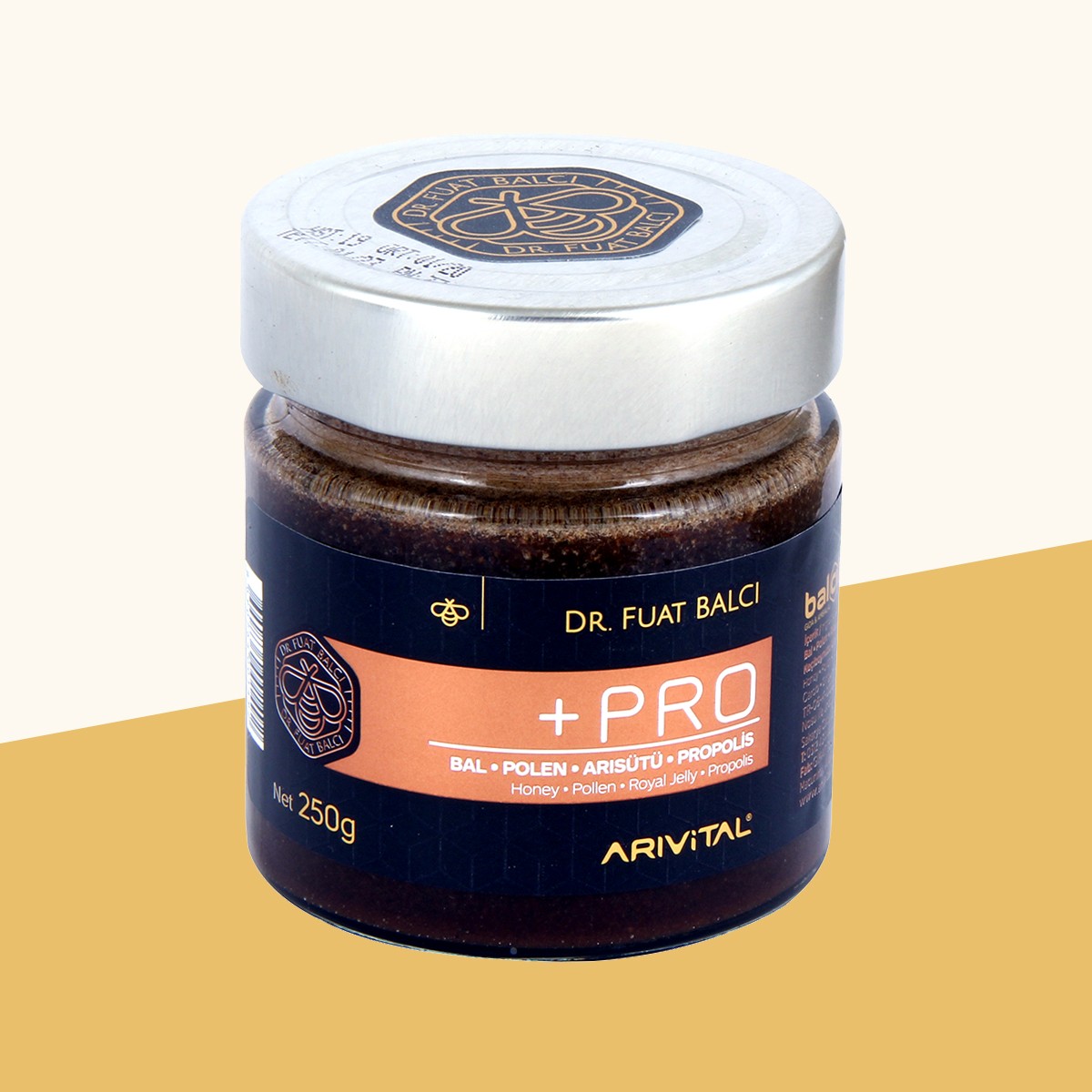 Arıvital +Pro (Bal, Polen, Arı Sütü, Propolis)250gr