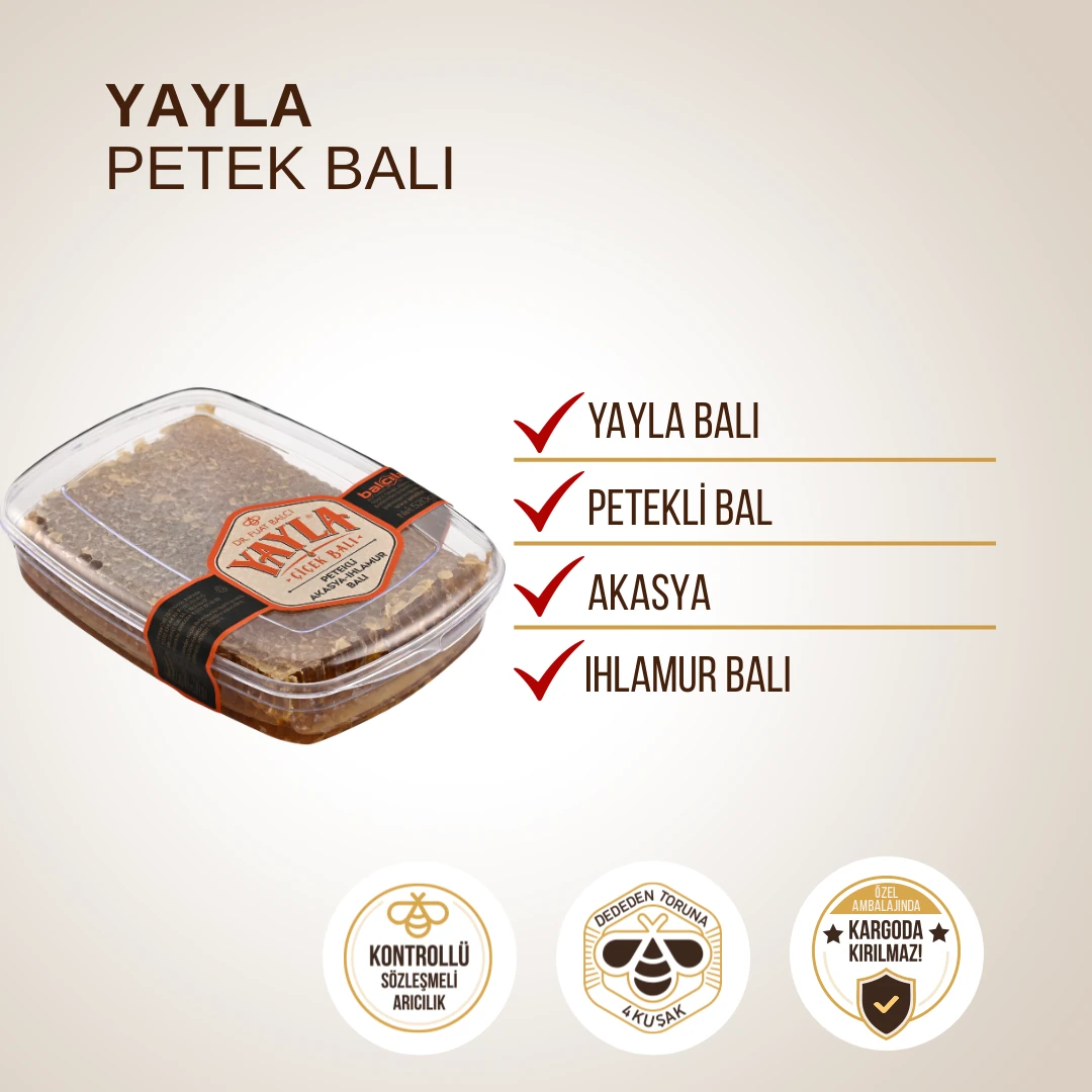 Yayla Petek Balı 520 gr