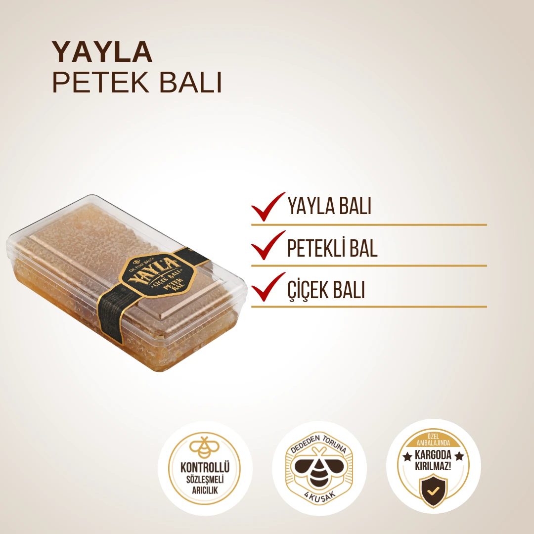 Yayla Petek Balı 800 gr