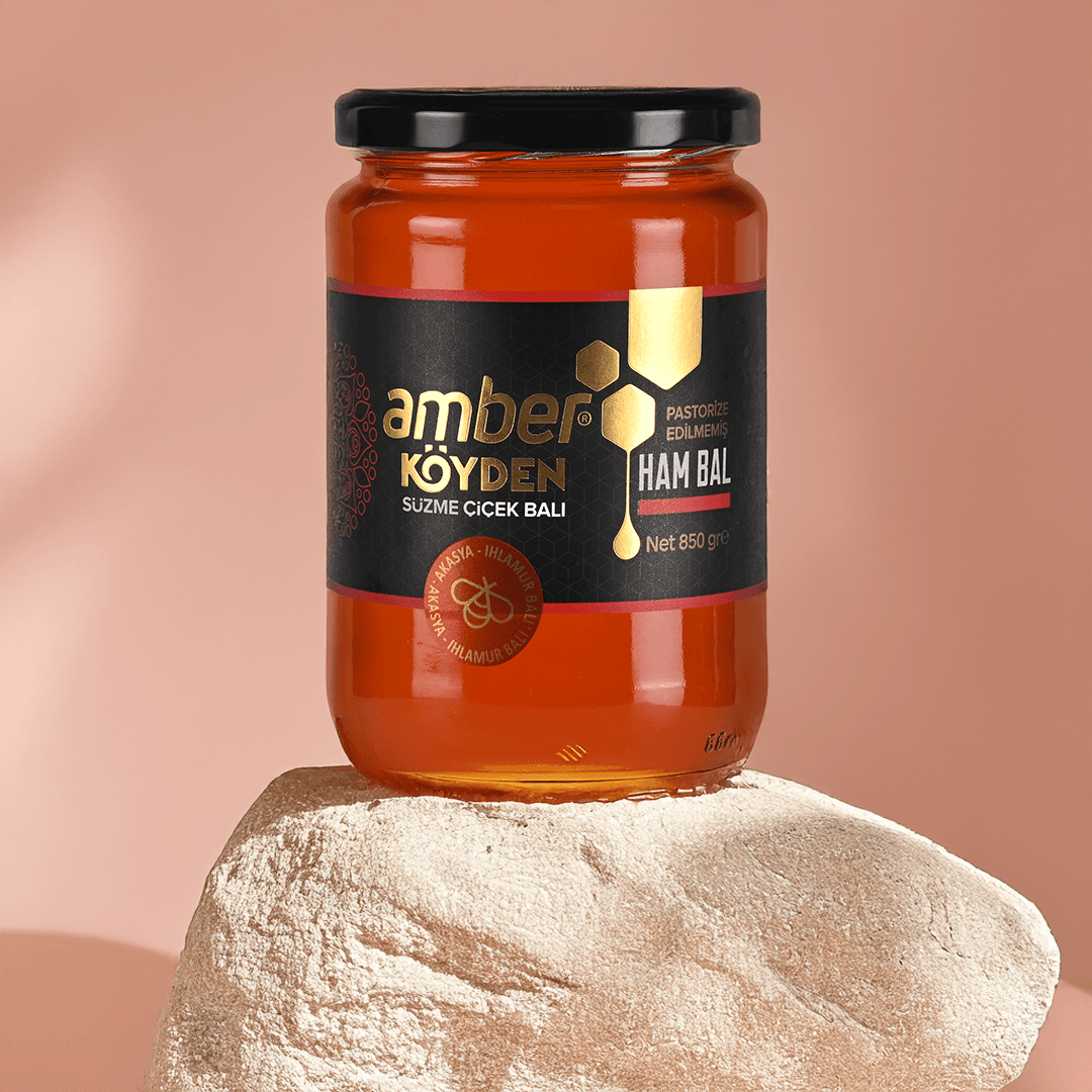 Amber Özel Süzme Bal (Ham Bal) 850 gr