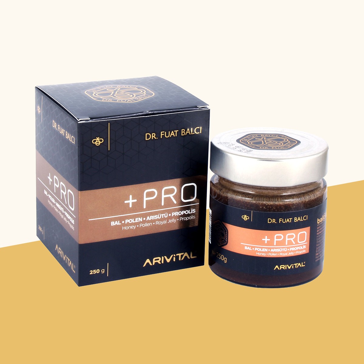 Arıvital +Pro (Bal, Polen, Arı Sütü, Propolis)250gr