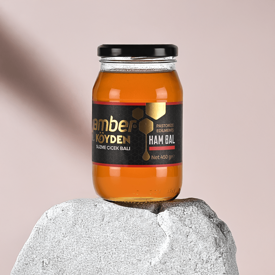 Amber Özel Süzme Bal (Ham Bal) 450 gr