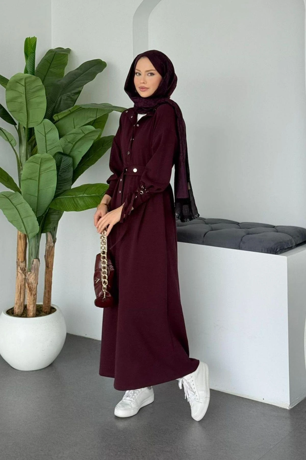 AYRİS ZIMBALI ELBİSE