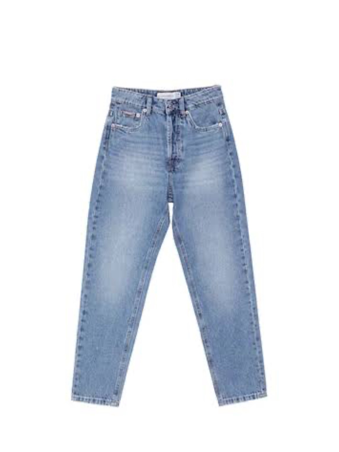 Mavi Eskitme Mom Jean 